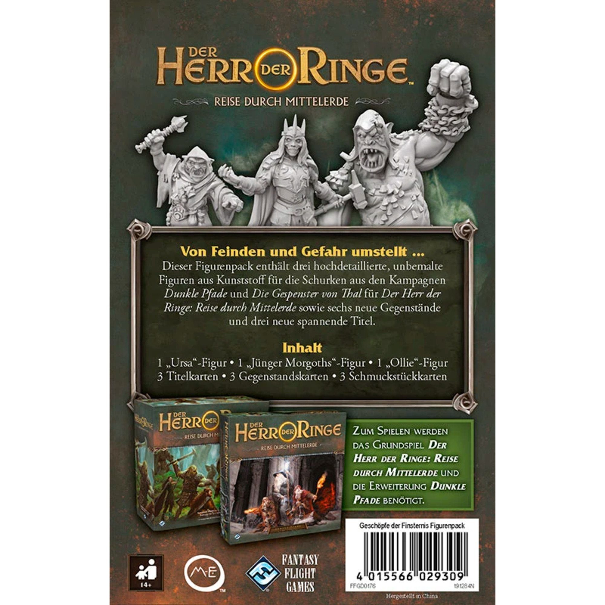 durch Mittelerde Der Reise Ringe: Asmodee der Herr Spiel, Asmodee