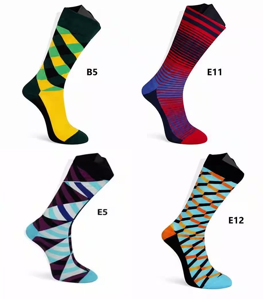 Illes-Laedchen Freizeitsocken Herren Socken bunt gemustert – 4er Pack Design Socken Baumwolle viele Muster - beste Qualität von Illes-Laedchen