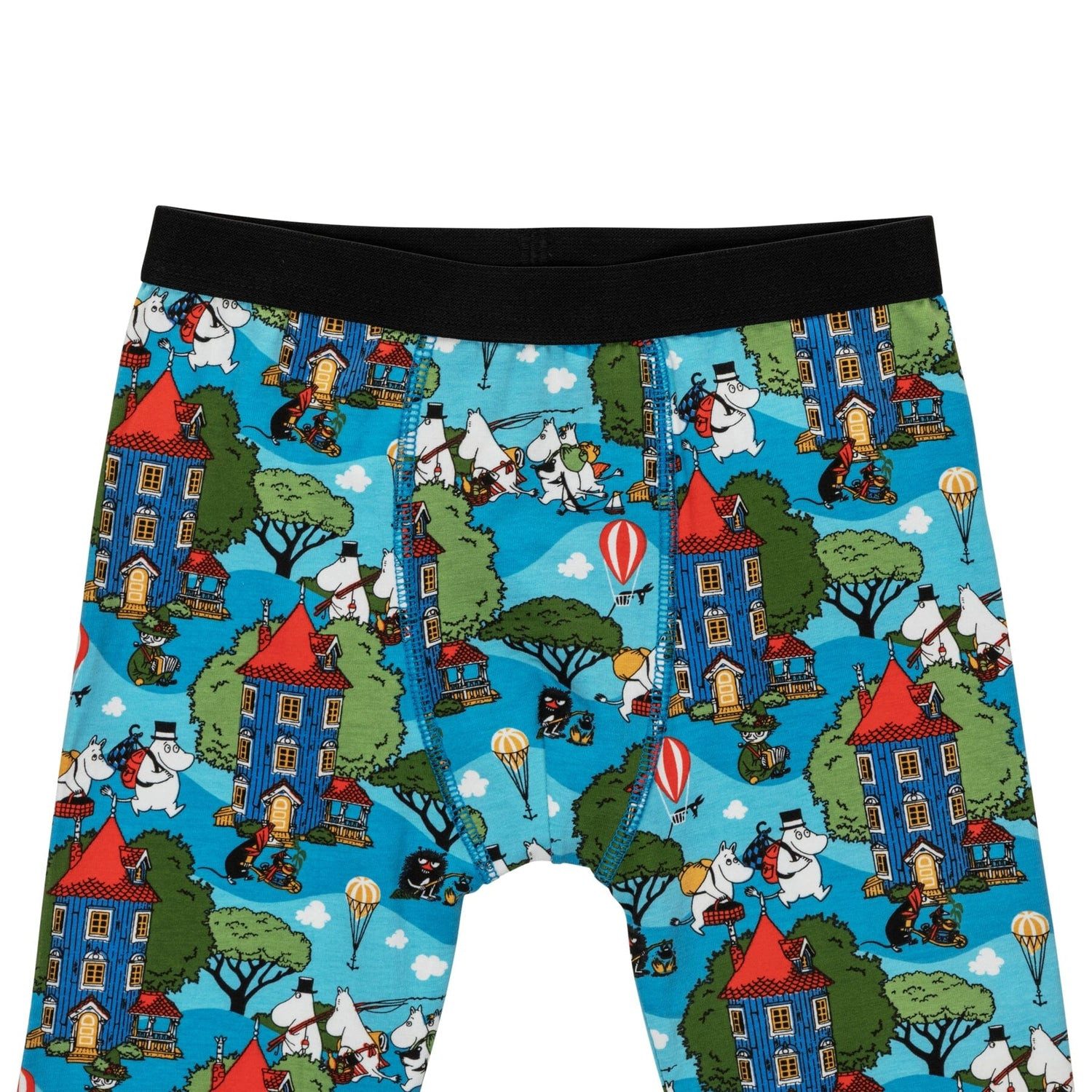 Moomin by Martinex Lange Unterhose MOOMIN – Kinder-Leggings „Home Yard Long Johns“ Blau