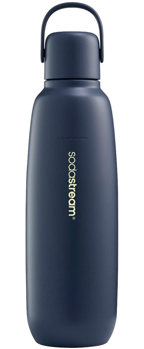 SodaStream Thermoflasche Metallflasche Fizz&go COOL DWS, 0,9 l, Trinkflasche, kompatibel mit SodaStream DUO, E-DUO, TERRA, ART & ENSO Wassersprudler