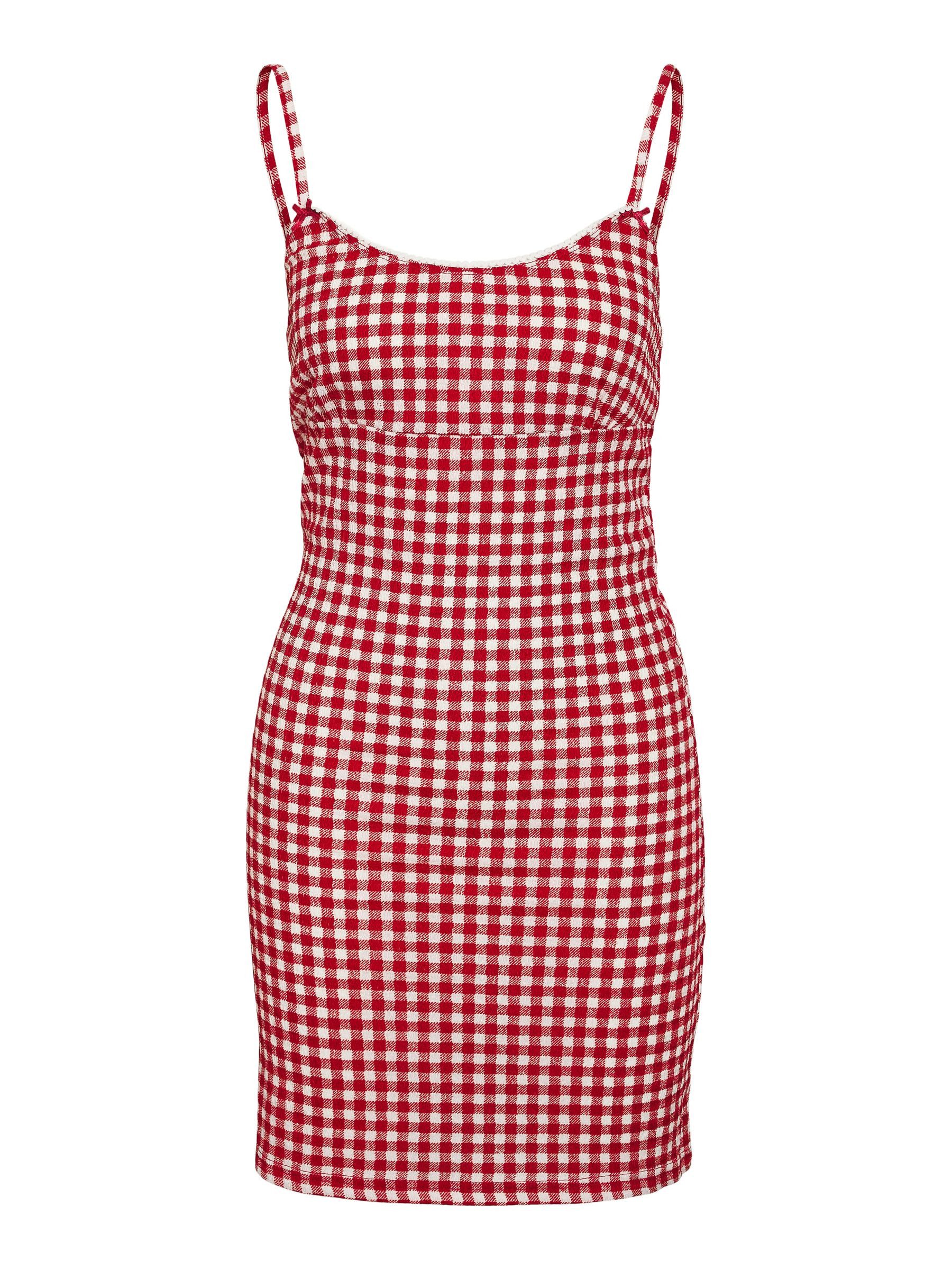 Noisy may Shirtkleid Sommerliches Design mit Blumenmuster und Trägern (mini günstig online kaufen