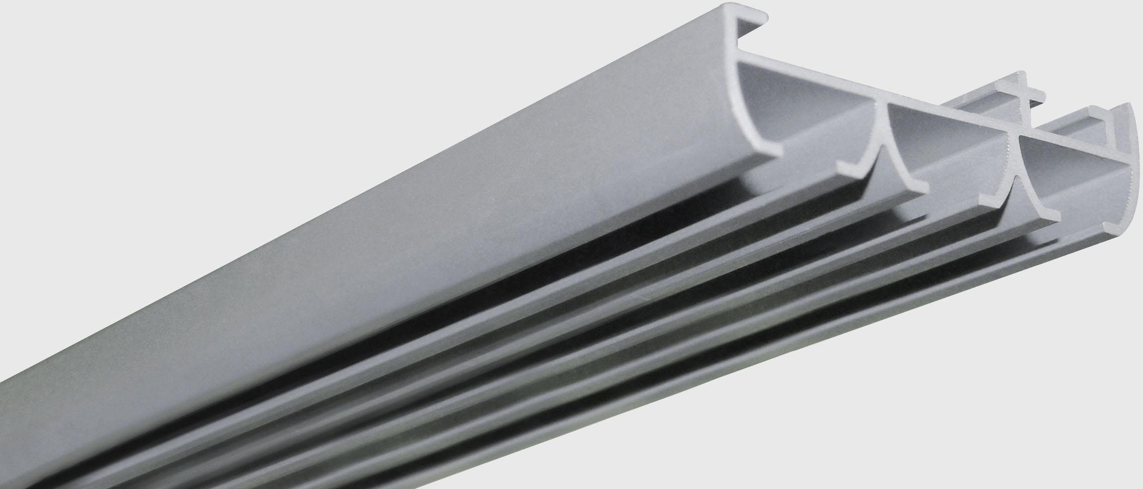 Good Life Gardinenschiene Sileno, 3-läufig, kürzbar, Aluminium