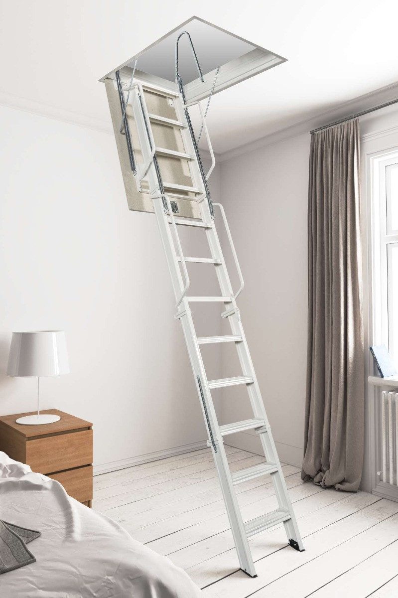 Starwood Bodentreppe Dachbodentreppe B20 Q-Deckenöffnung: 70 cm x 120 cm-Geschosshöhe: