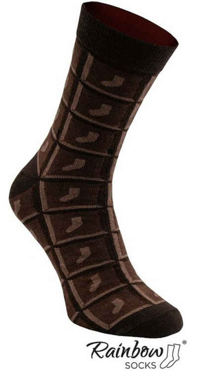 Capelli New York Socken Schokoladen Socken-Box - Geschenk Set