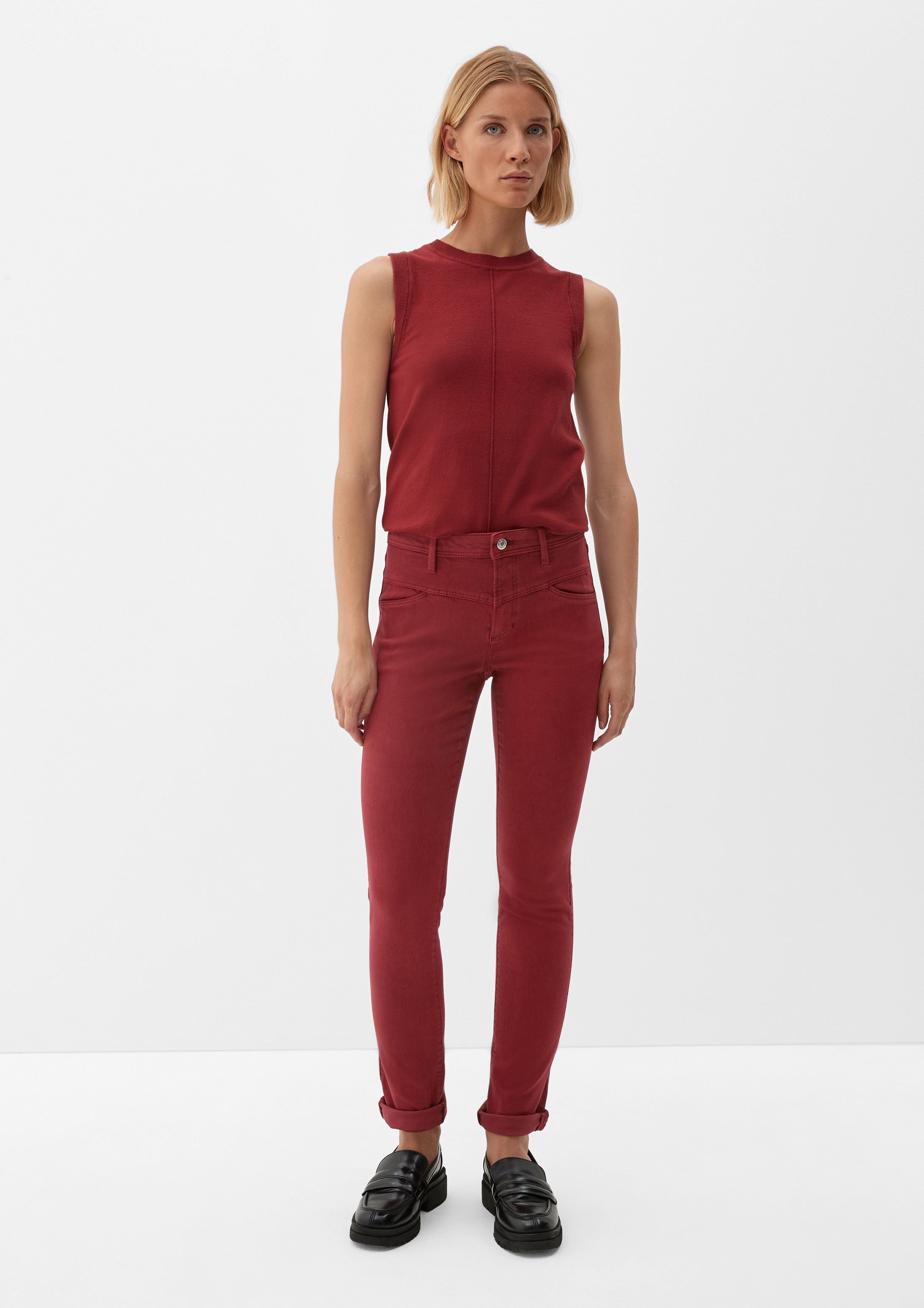 s.Oliver Slim-fit-Jeans Jeans-Hose BETSY Ankle-Jeans Betsy / Slim Fit / High Rise / Slim Leg