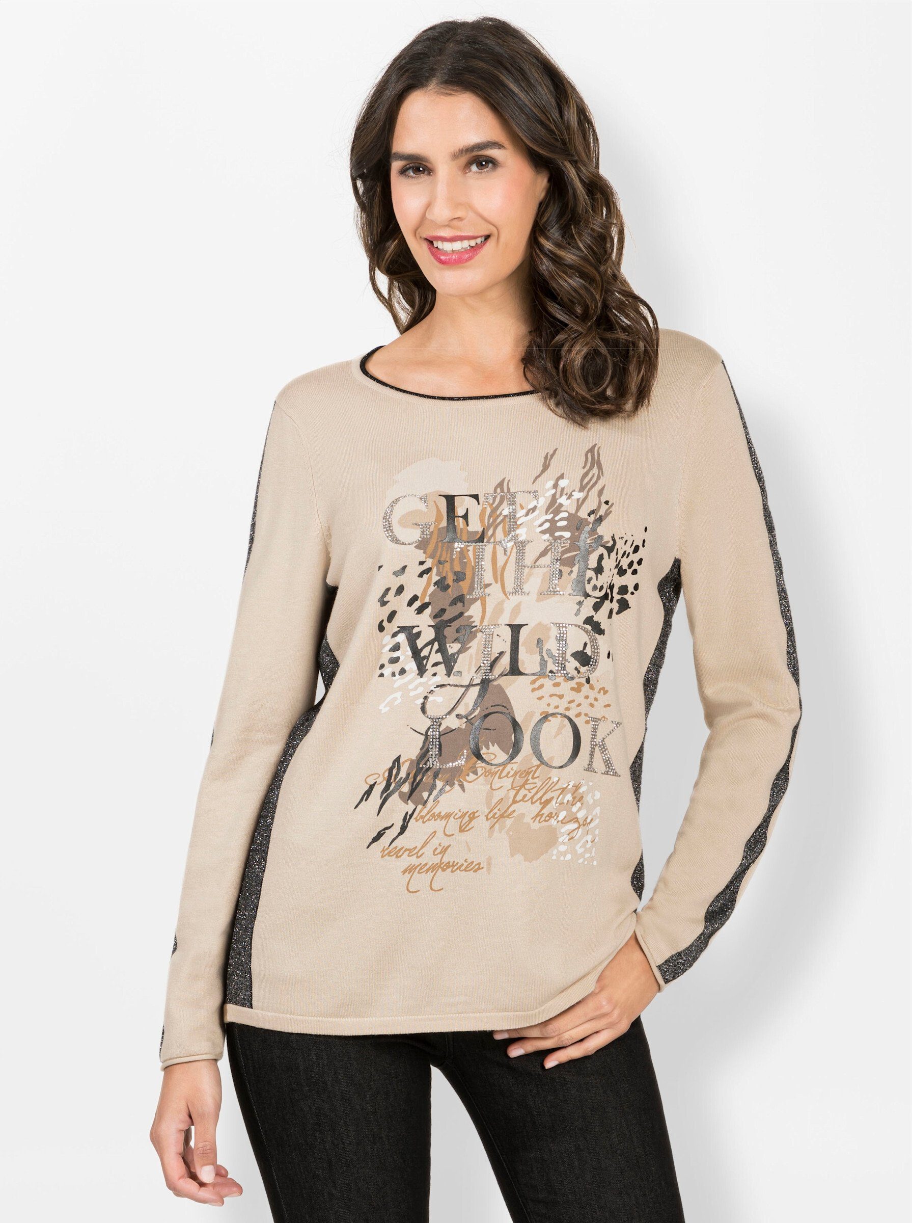 Strickpullover Pullover Langarm Jersey