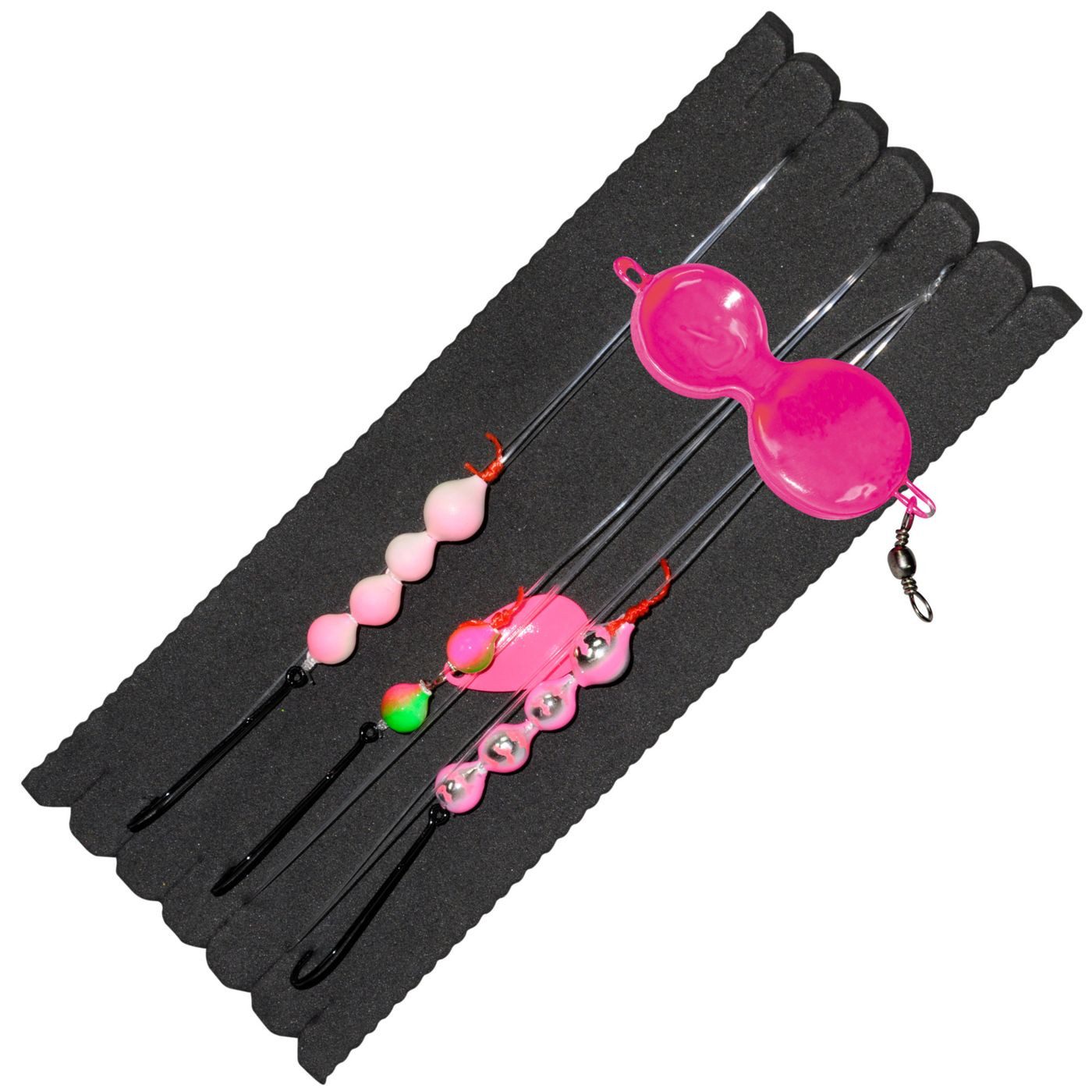 Kunstköder Dieter Eisele Spoon Flundervorfach pink 1 Buttlöffel 3 Buttvorfächer