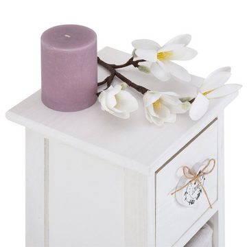 CARO-Möbel Kommode FLOWER, Breite 21 cm, mit 3 Körben