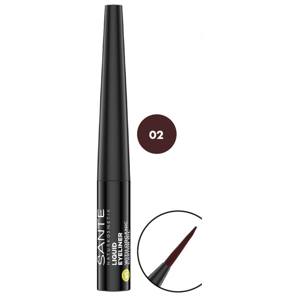 SANTE Eyeliner Liquid Coffee, 3.5 ml