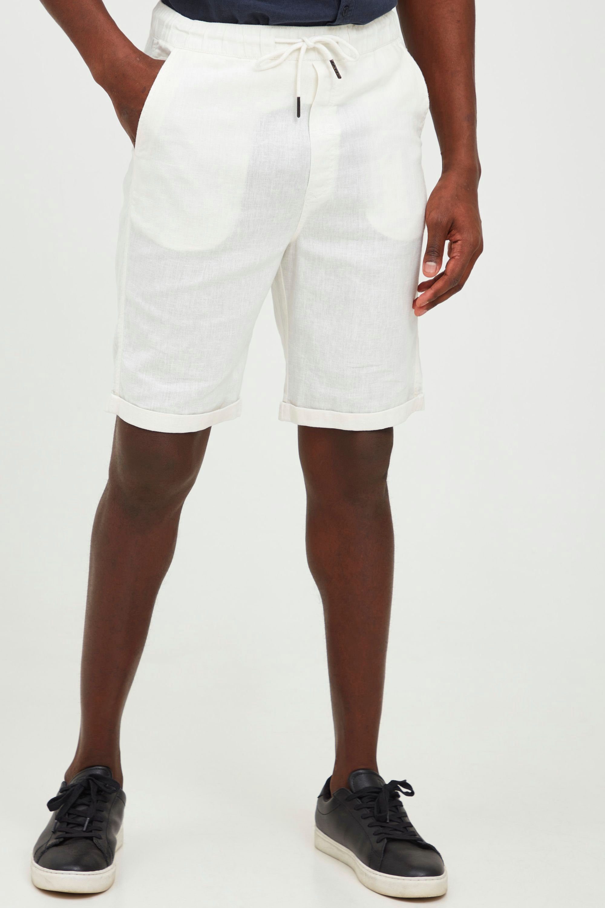 Leinen 21105213 Linen Shorts SDTruc WHITE kurze Shorts OFF (114201) !Solid - aus Hose