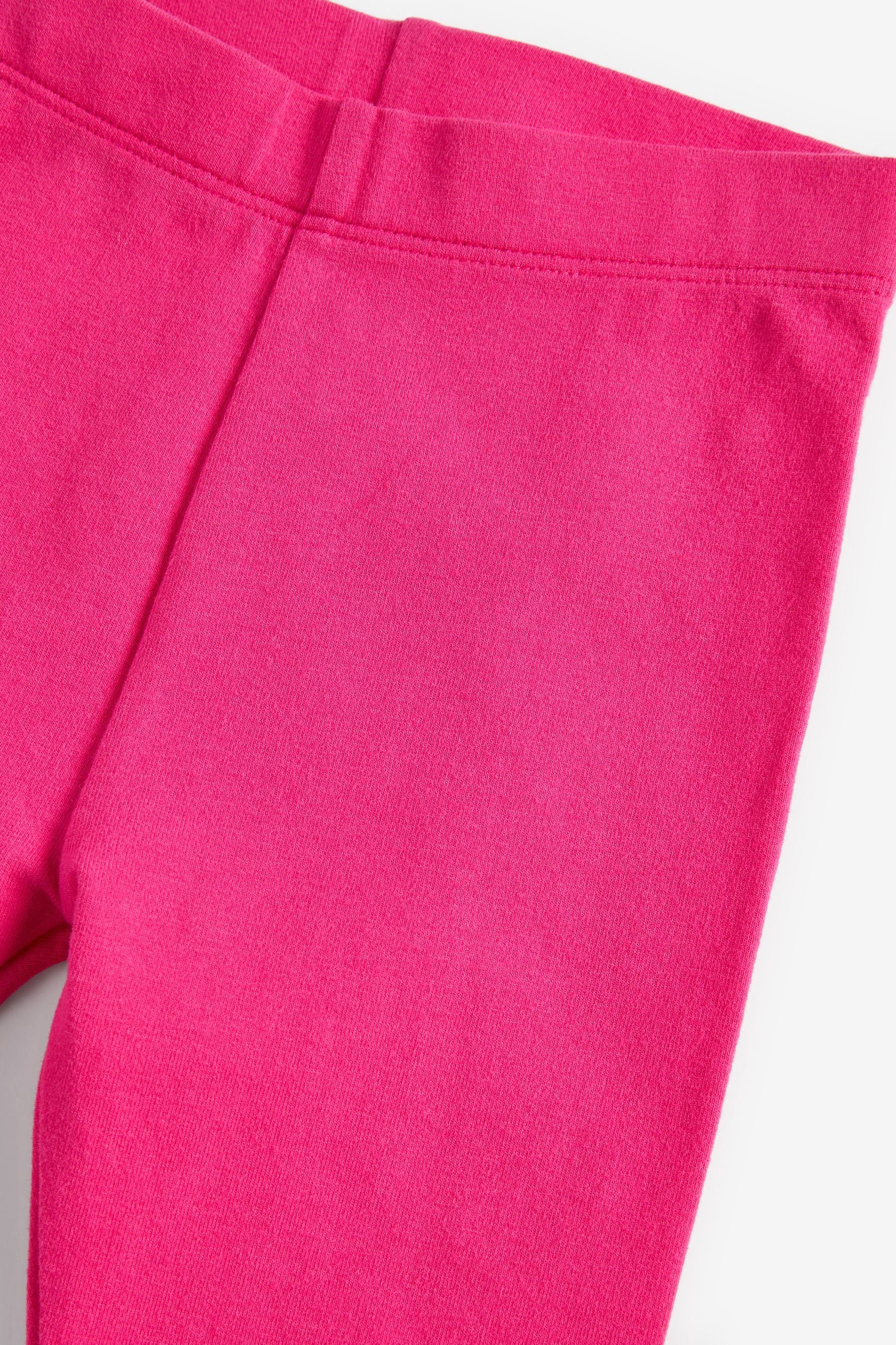 Next Pink Leggings Bright (1-tlg) Basic-Leggings