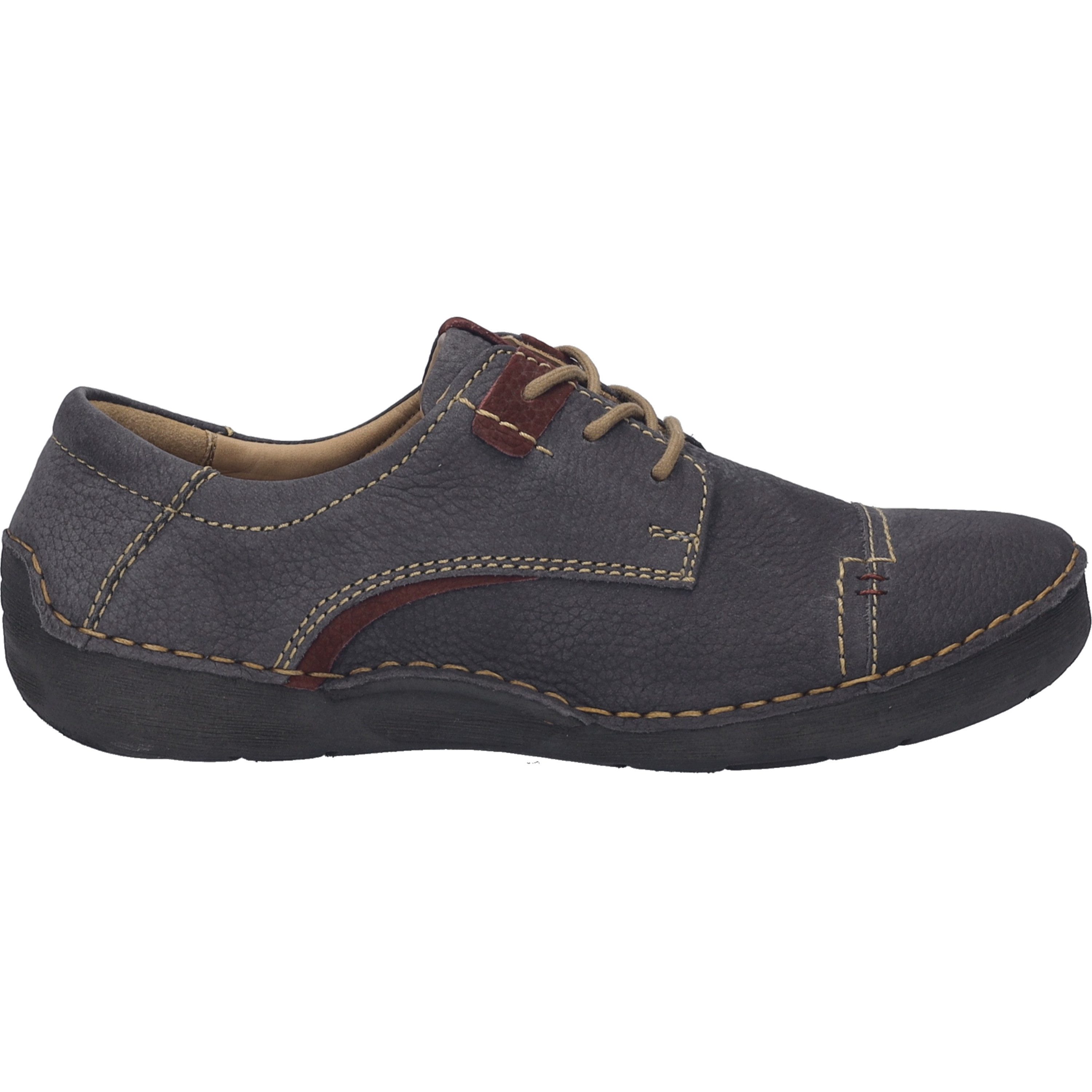 Josef Seibel Fergey 41, grau Schnürschuh günstig online kaufen