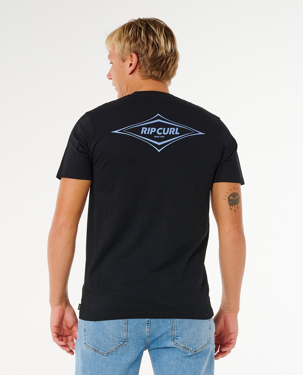 Rip Curl Print-Shirt Streamline Diamond T-Shirt