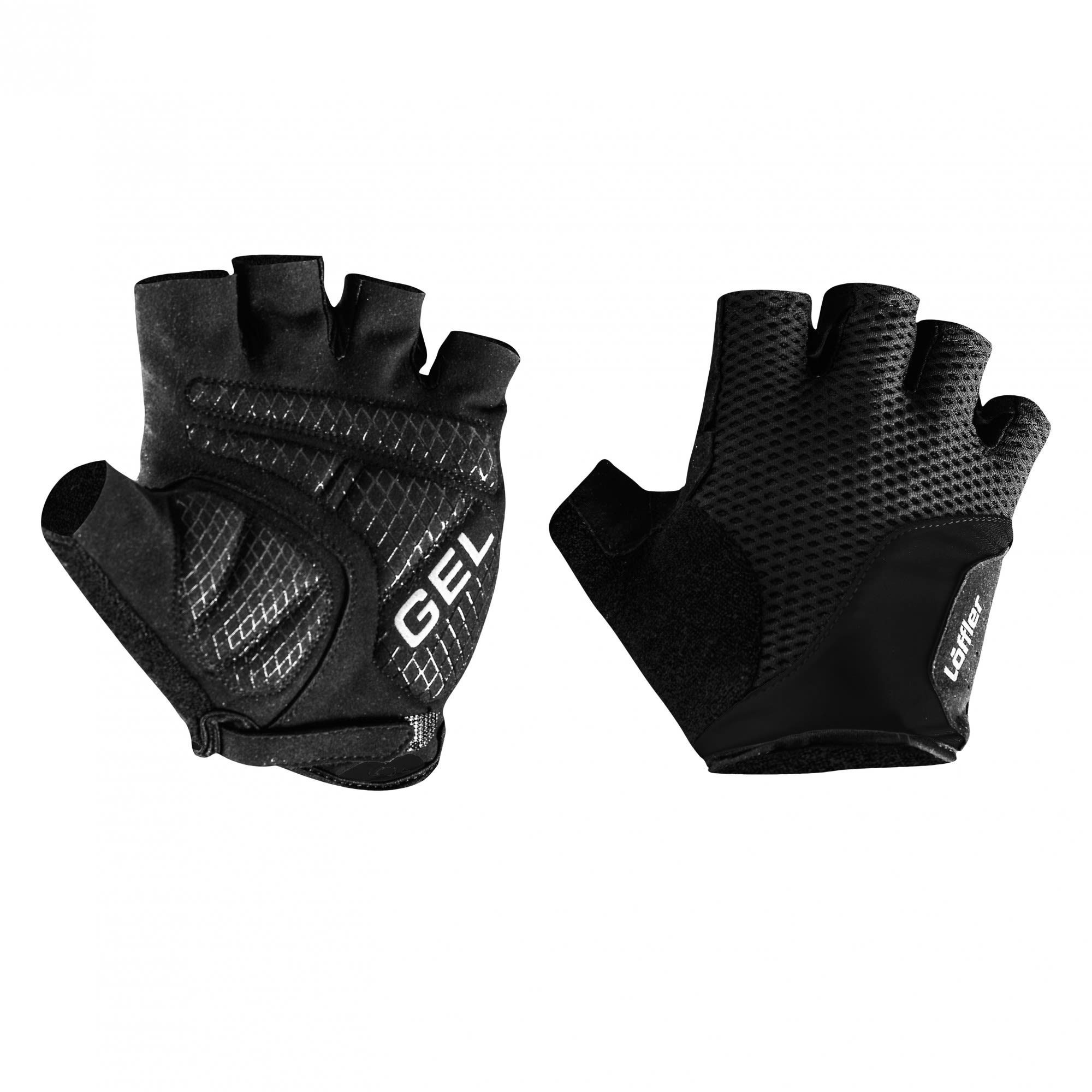Löffler Fleecehandschuhe Löffler Bike Gloves Elastic Gel Accessoires Black