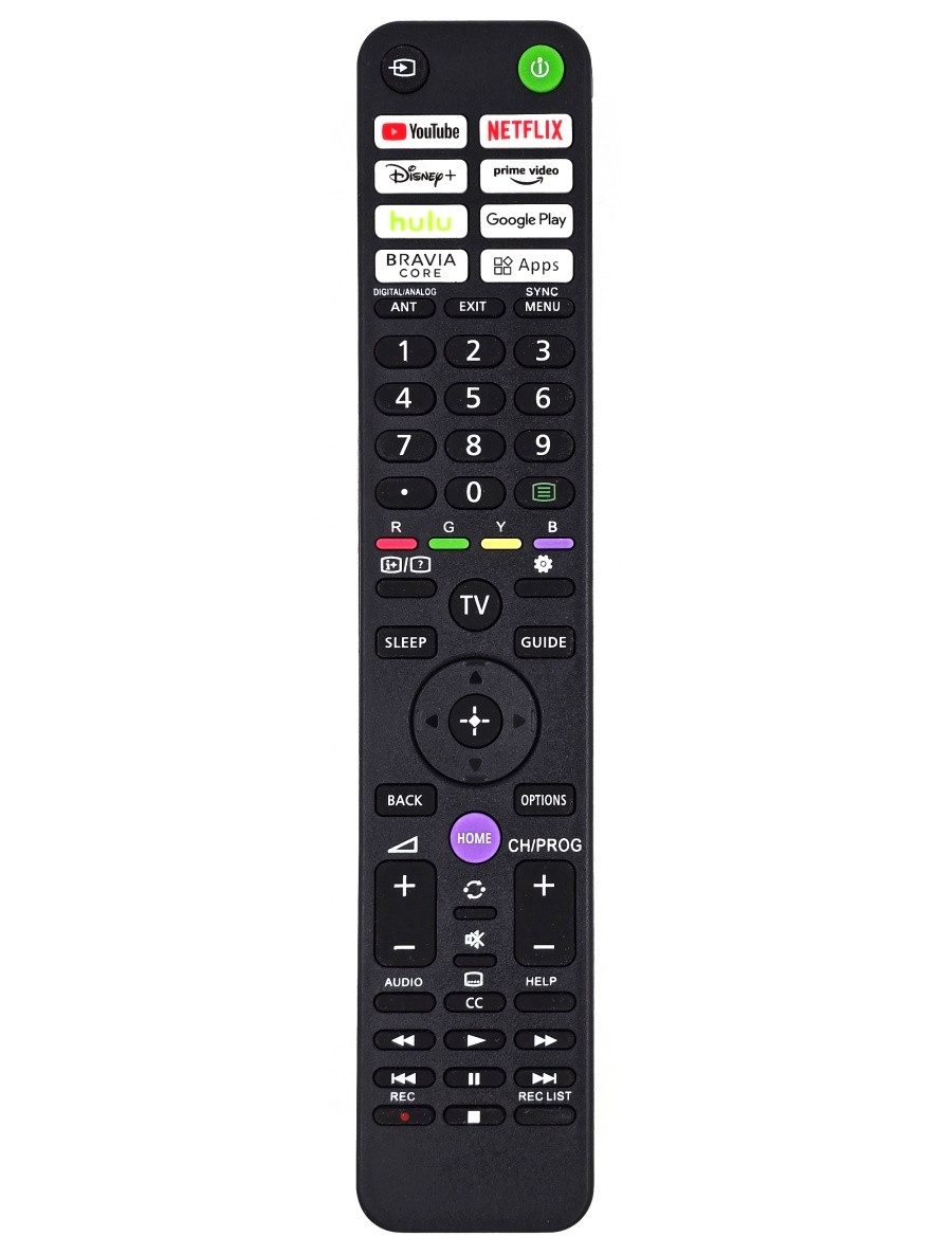 Alltro Universal TV Fernbedienung für alle SONY TV Fernsehers Fernbedienung (Smart LCD LED QLED UHD 4K 8K 3D TV)