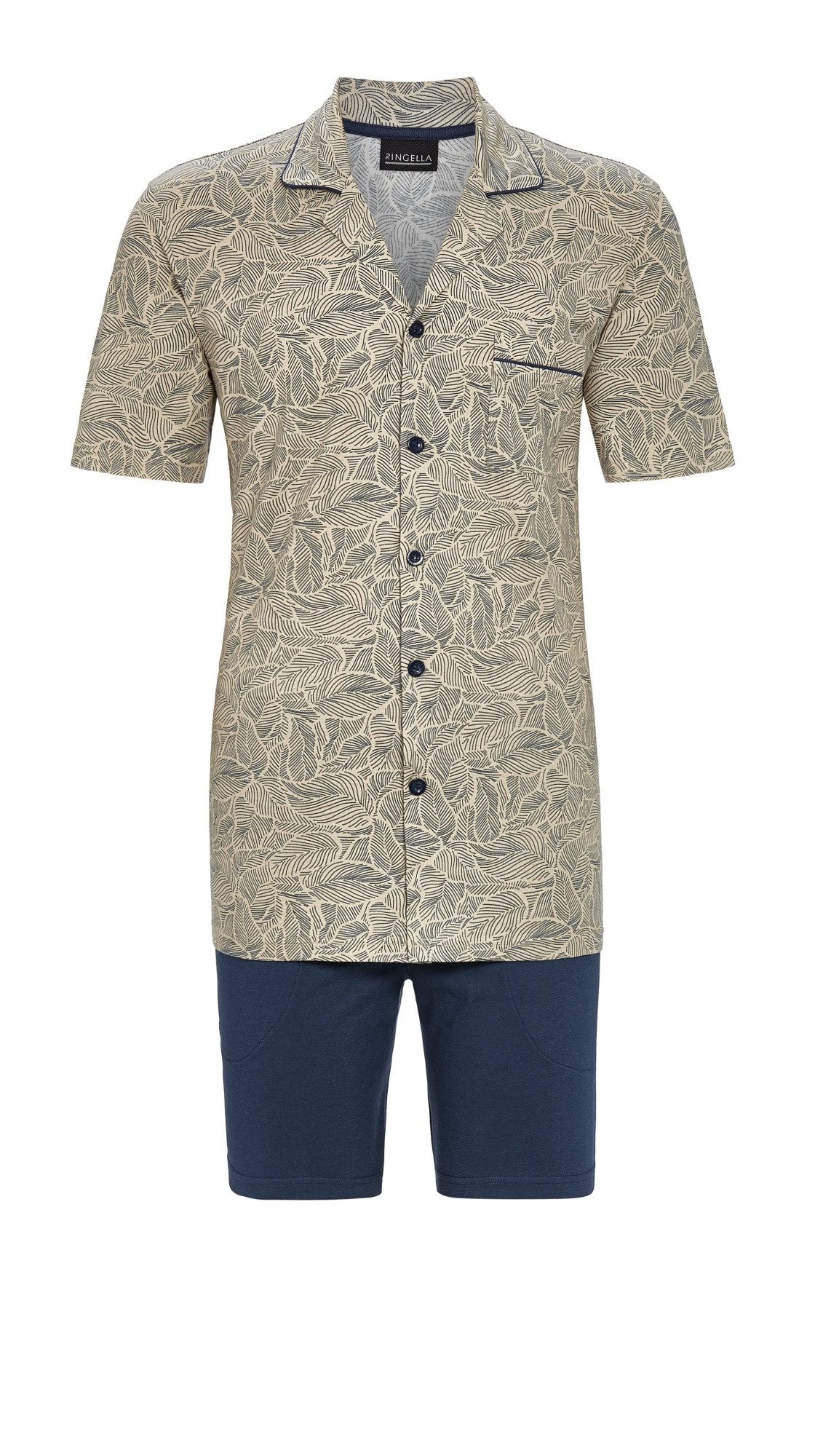 Ringella Pyjama Shorty mit durchgeknöpftem Oberteil günstig online kaufen