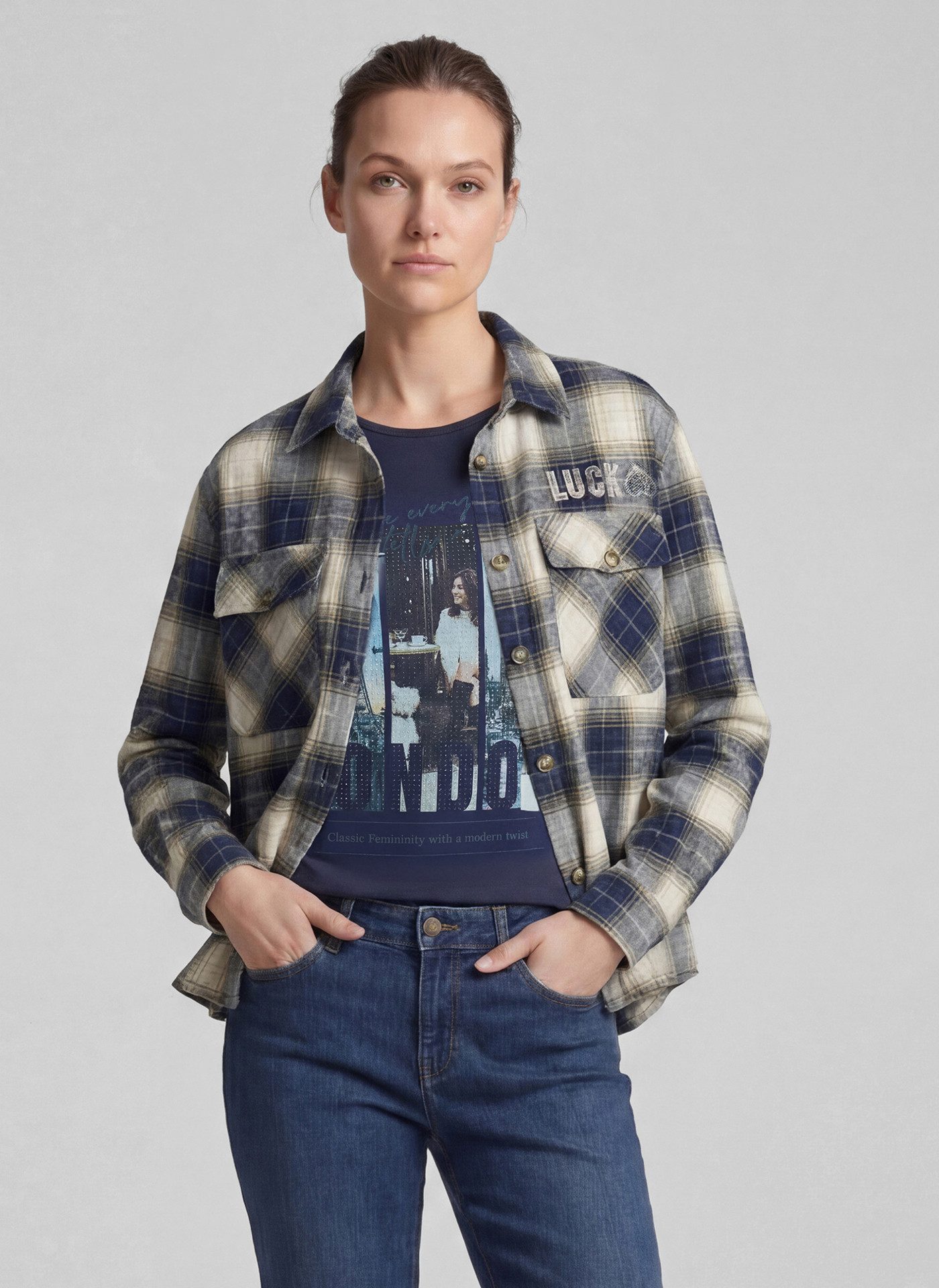 Rabe Klassische Bluse Bluse