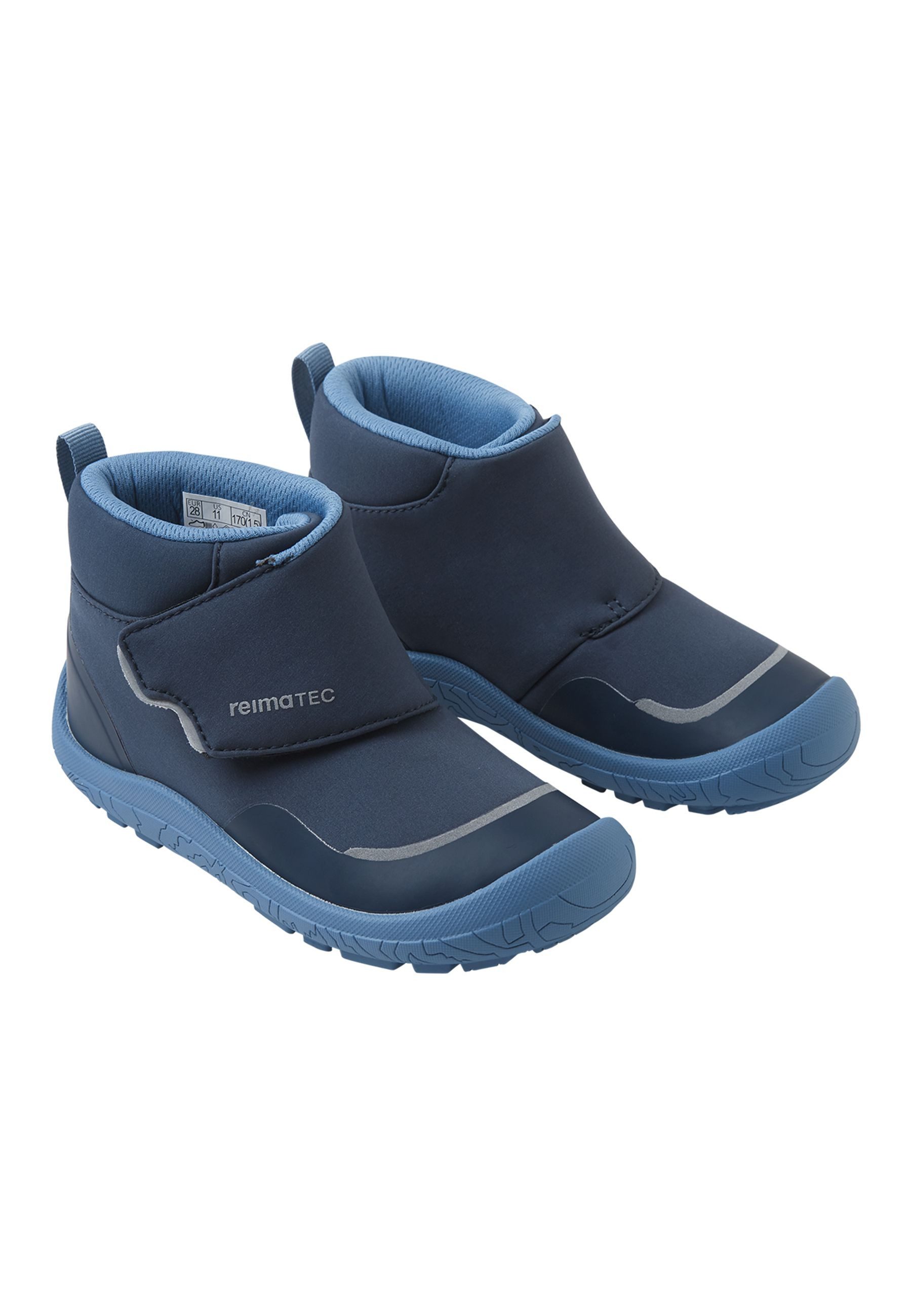 reima HYPPII Barfußschuhe Ankleboots Wasserdichte Barfußschuhe mit reflektierenden Details für Kleinkinder.