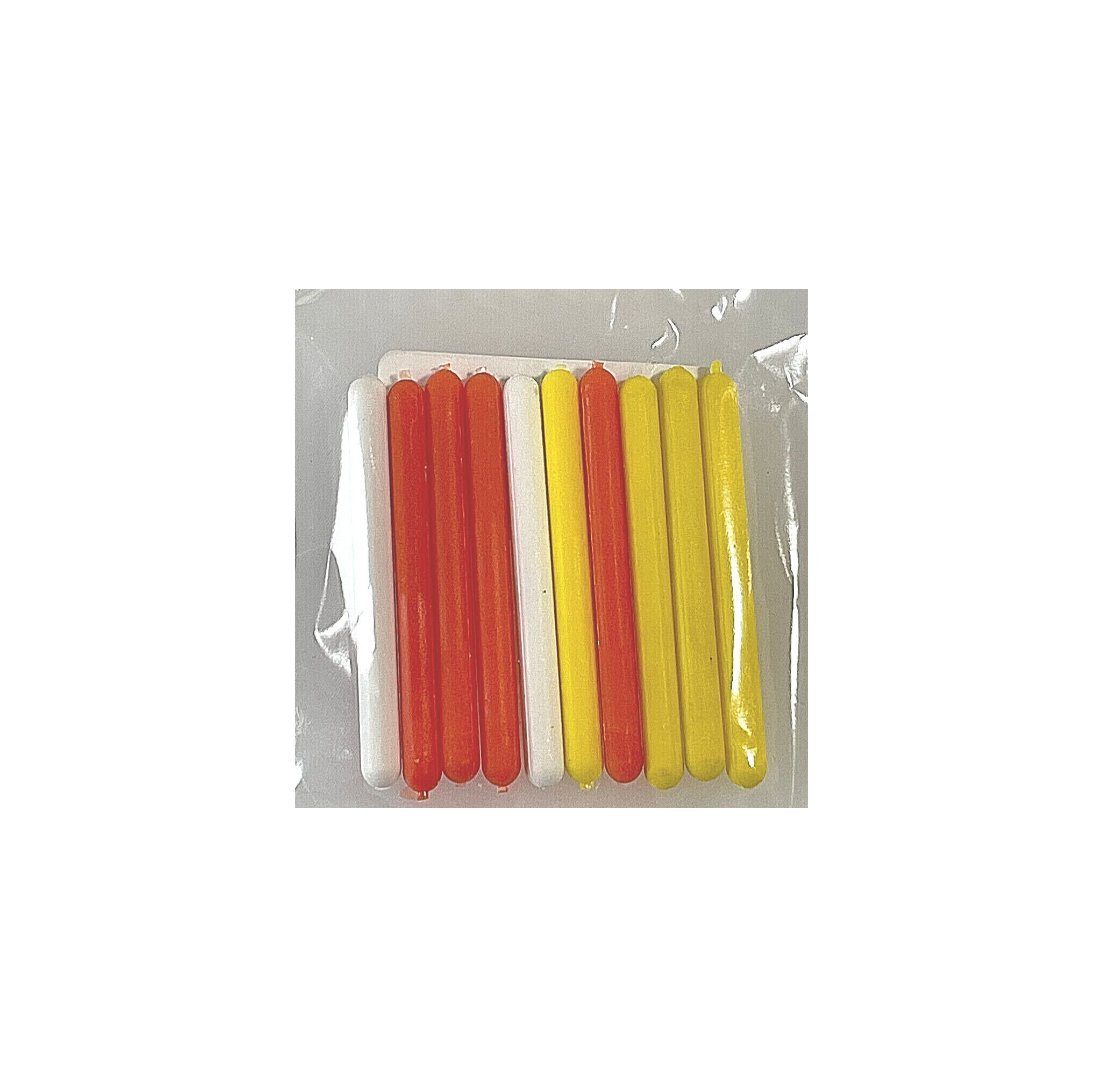 Anplast Allroundpose Posen Antennen 10 Stück 4,5mm 45mm Knicklichtpose Ersatzantenne, für Knicklichtposen als Ersatz