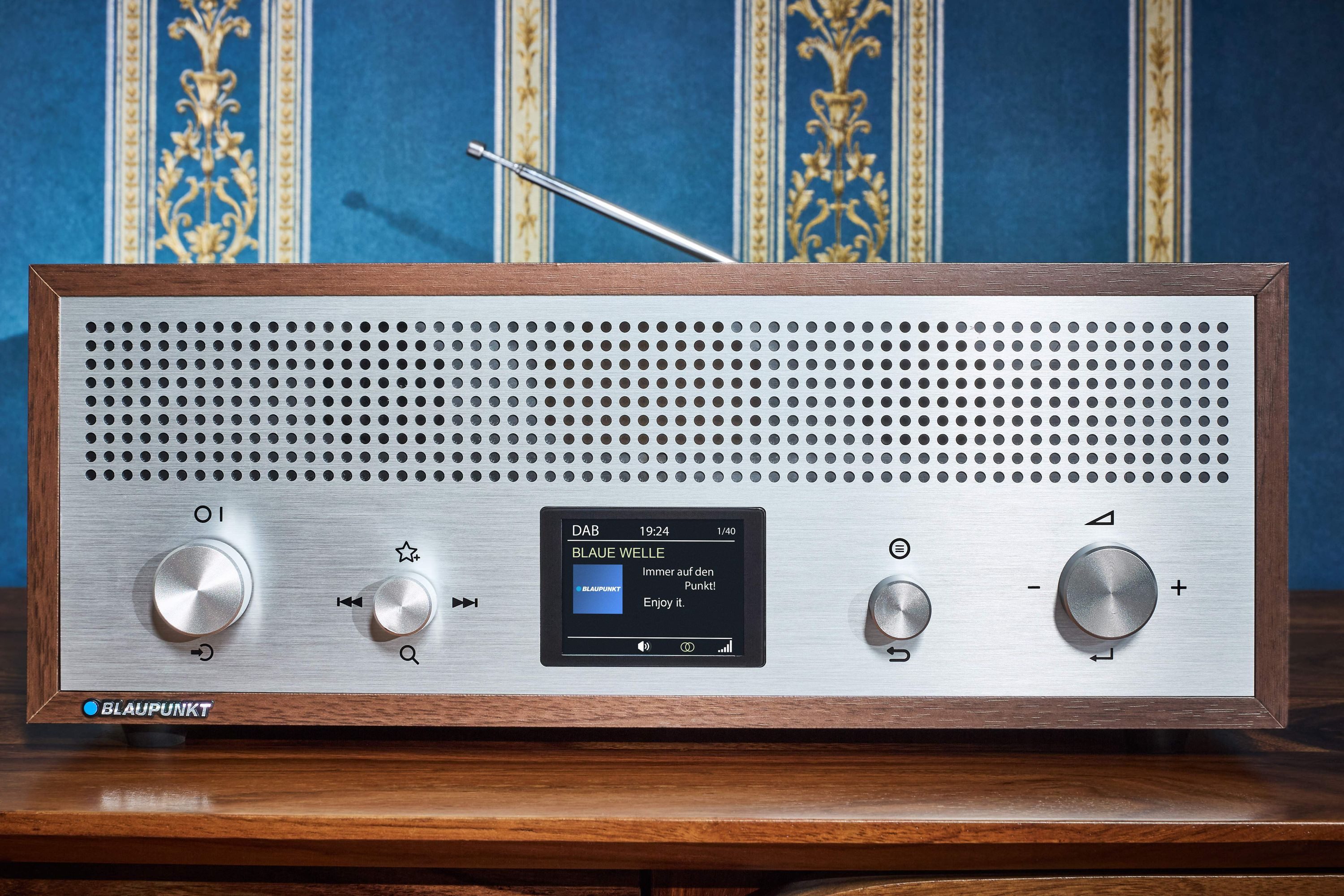 Blaupunkt Verona Digitalradio (DAB) (Digitalradio (DAB), Bluetooth 5.0 zur Musikwiedergabe vom Smartphone oder Tablet)