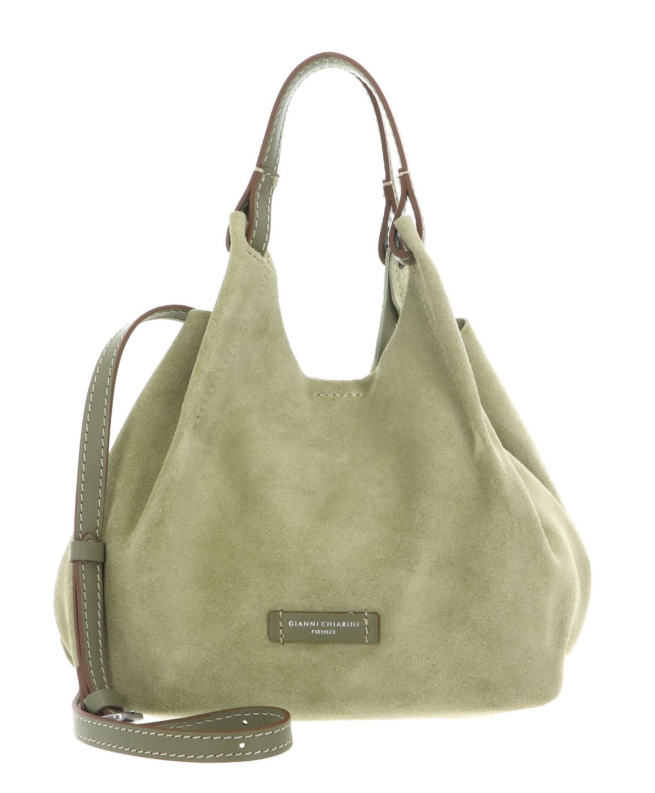 GIANNI CHIARINI Handtasche Crossbody Bag (Set, 2-tlg), aus echtem Rindsleder