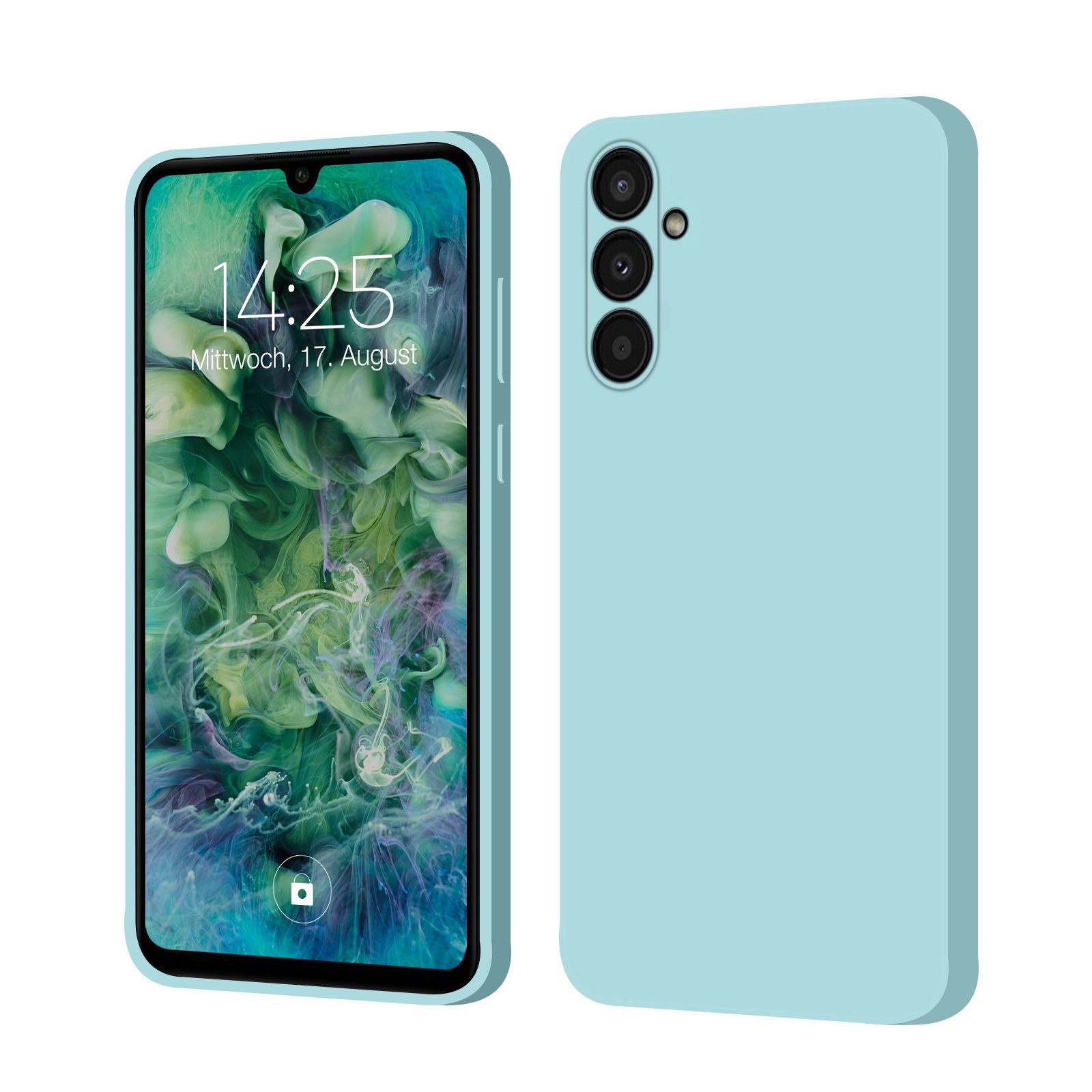 Tec-Expert Handyhülle SoftGrip Cover Hülle für Samsung Galaxy A34 5G, Handy Case Bumper integrierter Kameraschutz flexibel