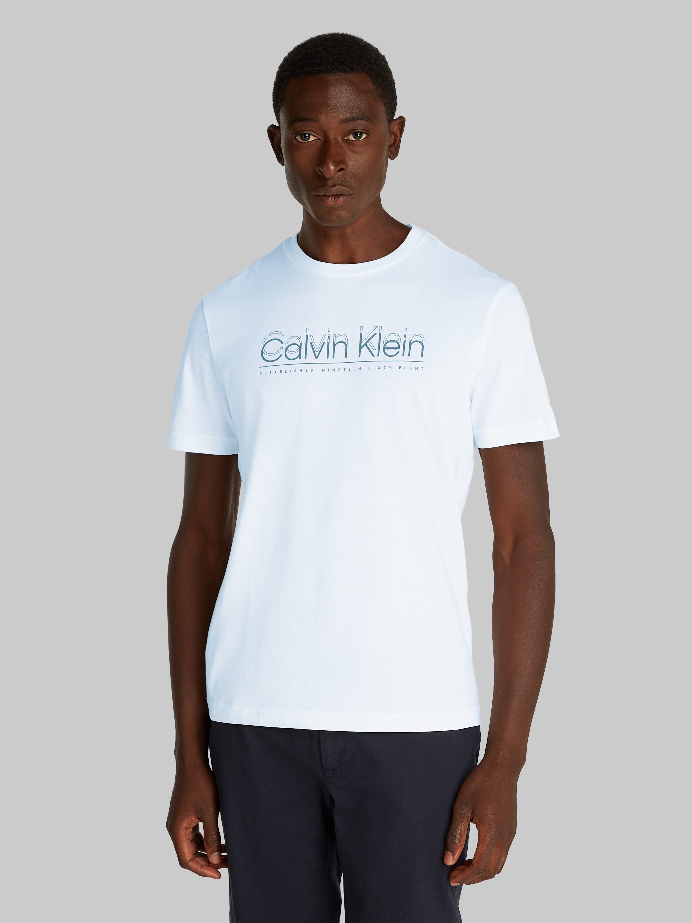 Calvin Klein T-Shirt CP-DOUBLE LOGO T-SHIRT günstig online kaufen