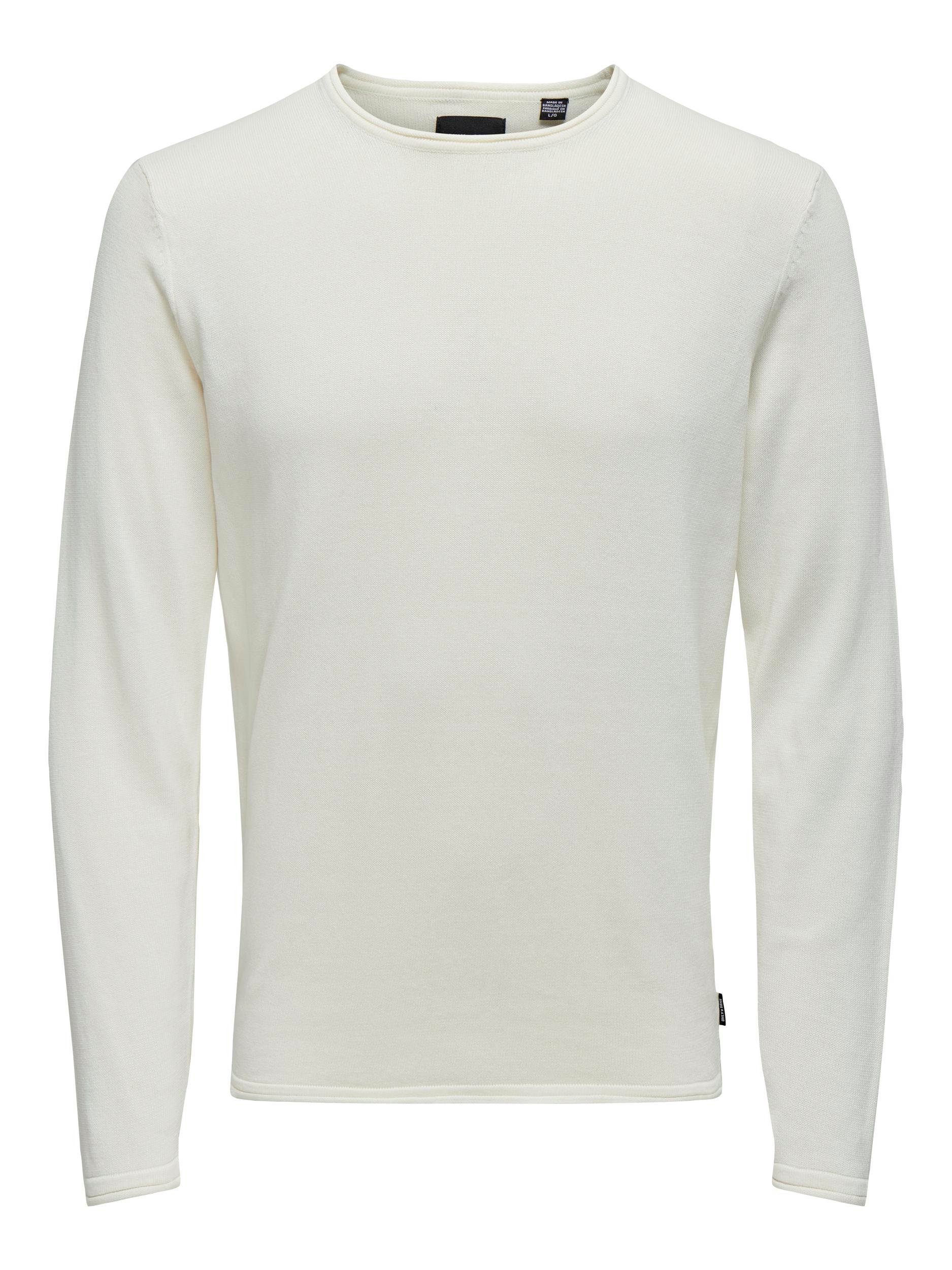 Rundhalspullover ONSGARSON 12 WASH CREW KNIT NOOS