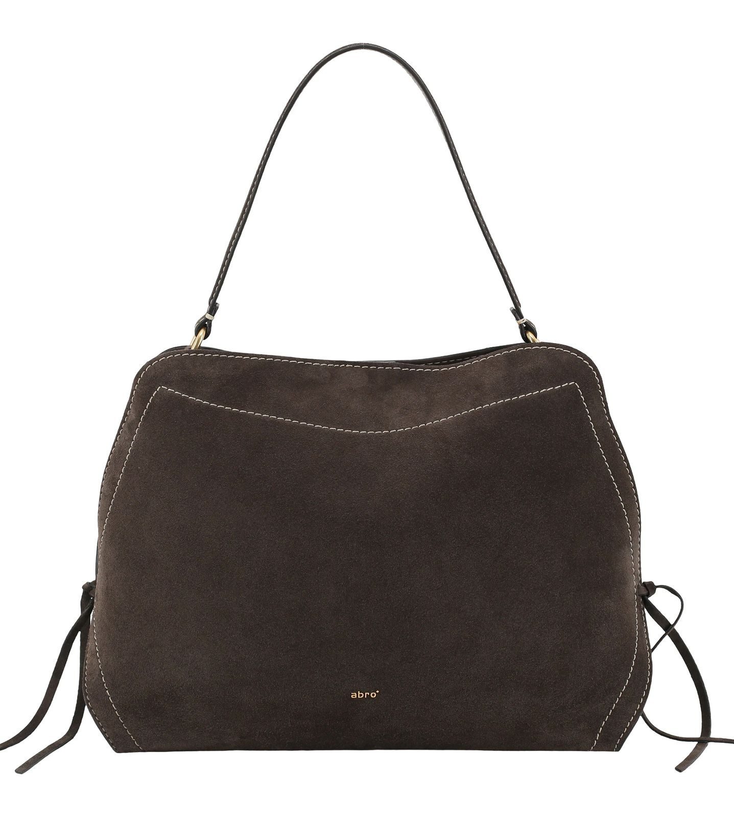 Abro Schultertasche Necessity Big Shoulder Bag, aus echtem Rindsleder
