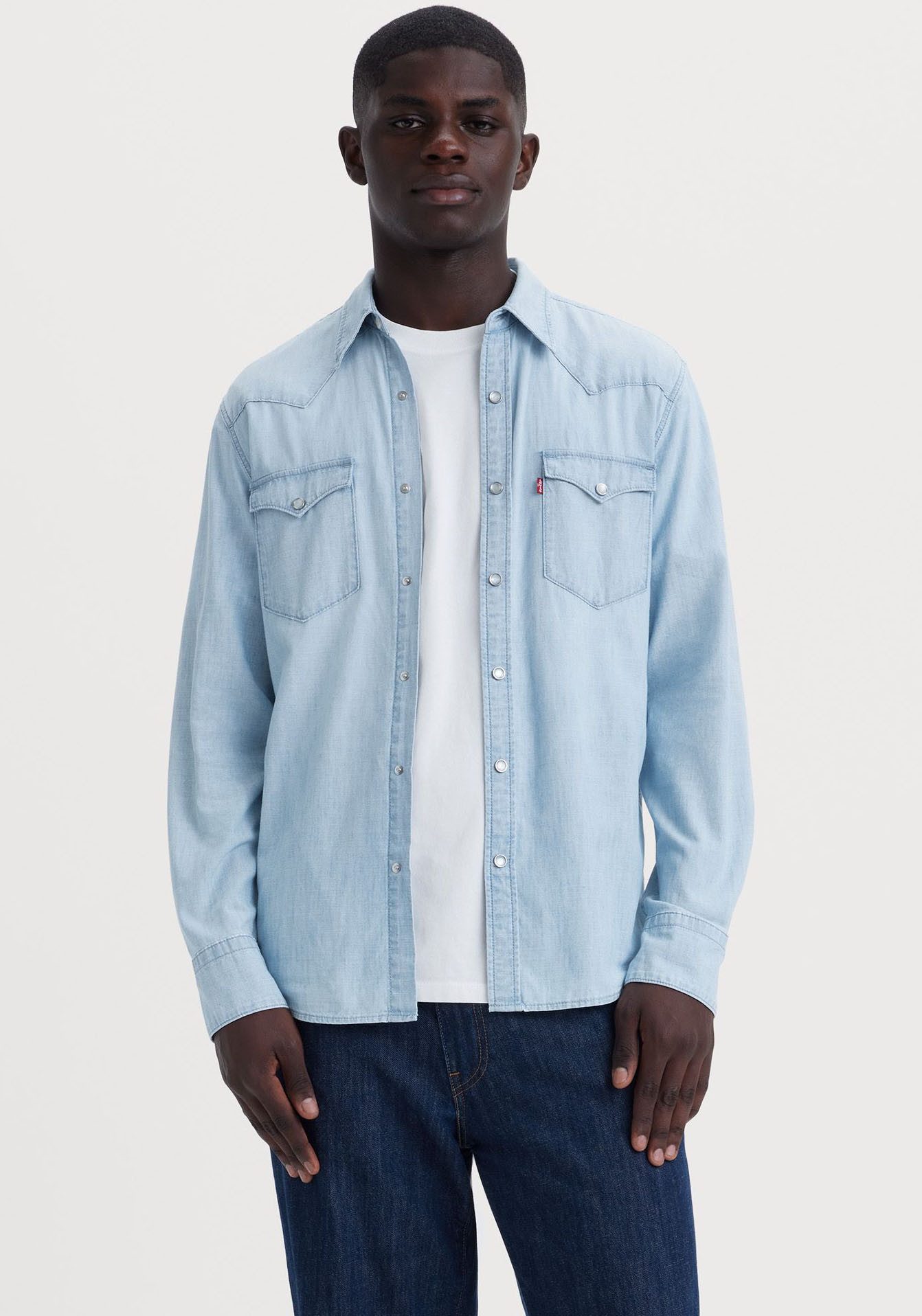 Levi's® Jeanshemd LE BARSTOW WESTERN STAND mit Brusttaschen
