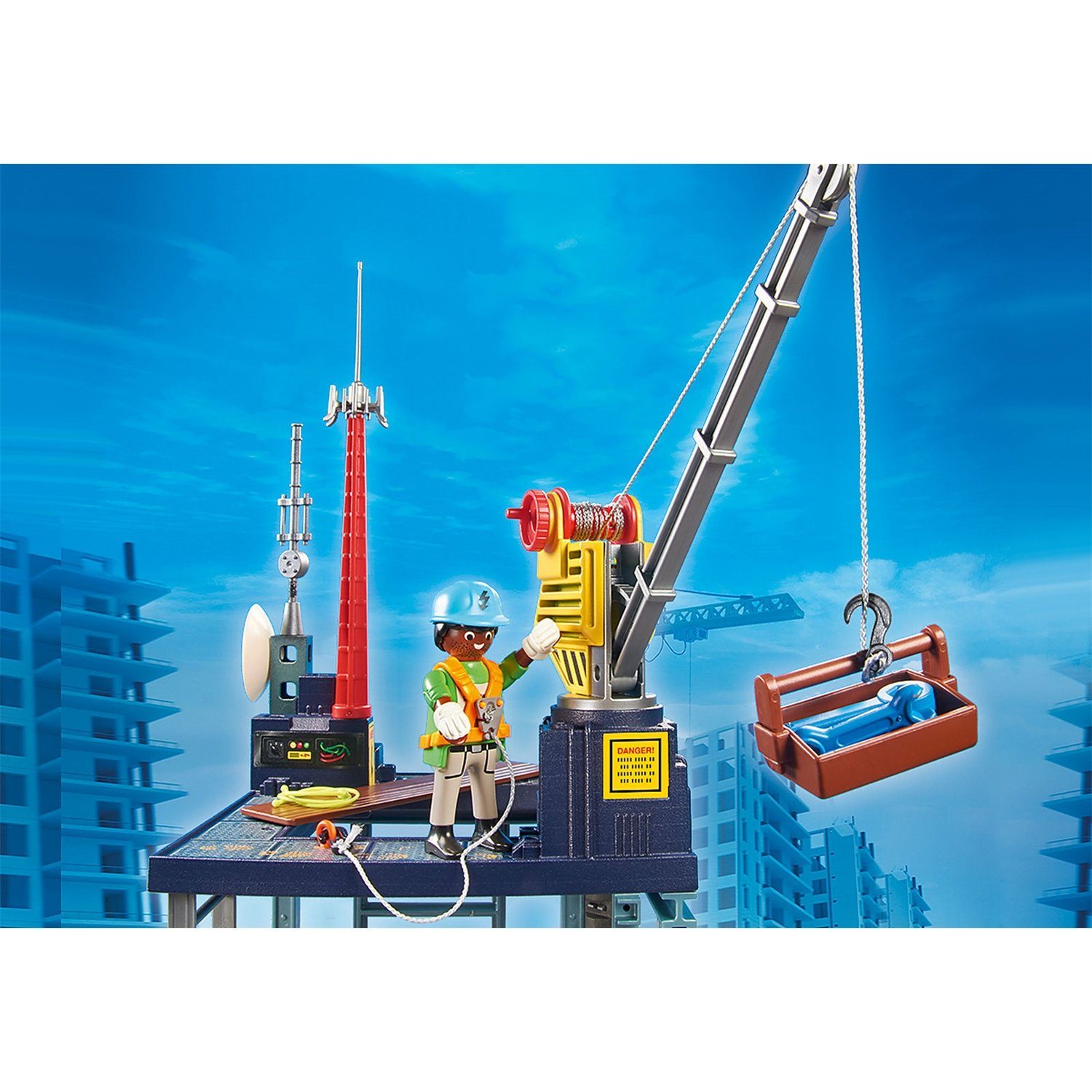 Playmobil® 70816 City Action 70816 Starter Pack Baustelle mit Konstruktions-Spielset – Bild 4 von 5