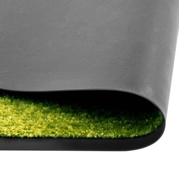 Fußmatte Waschbar Grün 90x120 cm, furnicato, Rechteckig