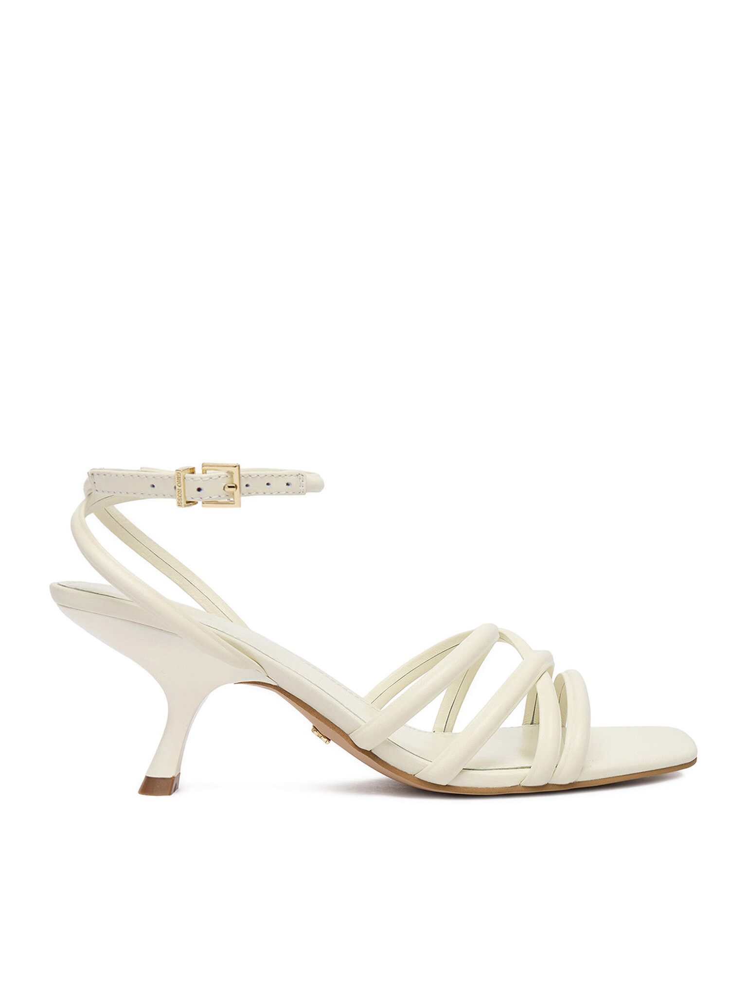 Gino Rossi Damen Sandals Écru Gino Rossi-EO-LS655783-1 Elfenbein Sandale