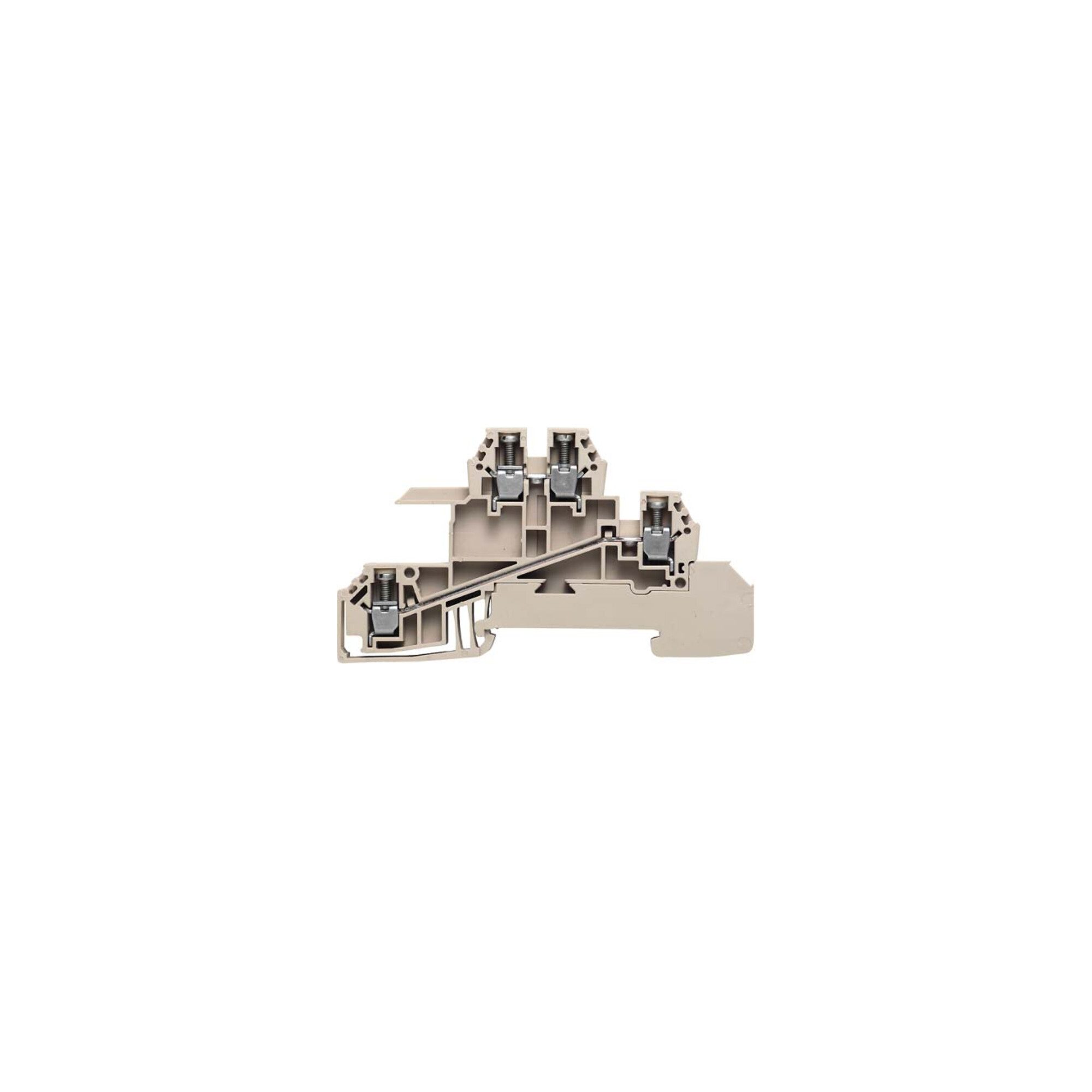Weidmüller Klemmen Weidmüller Verteilerklemme 84,5x6,1x49mm WDL 2.5/S/L/L