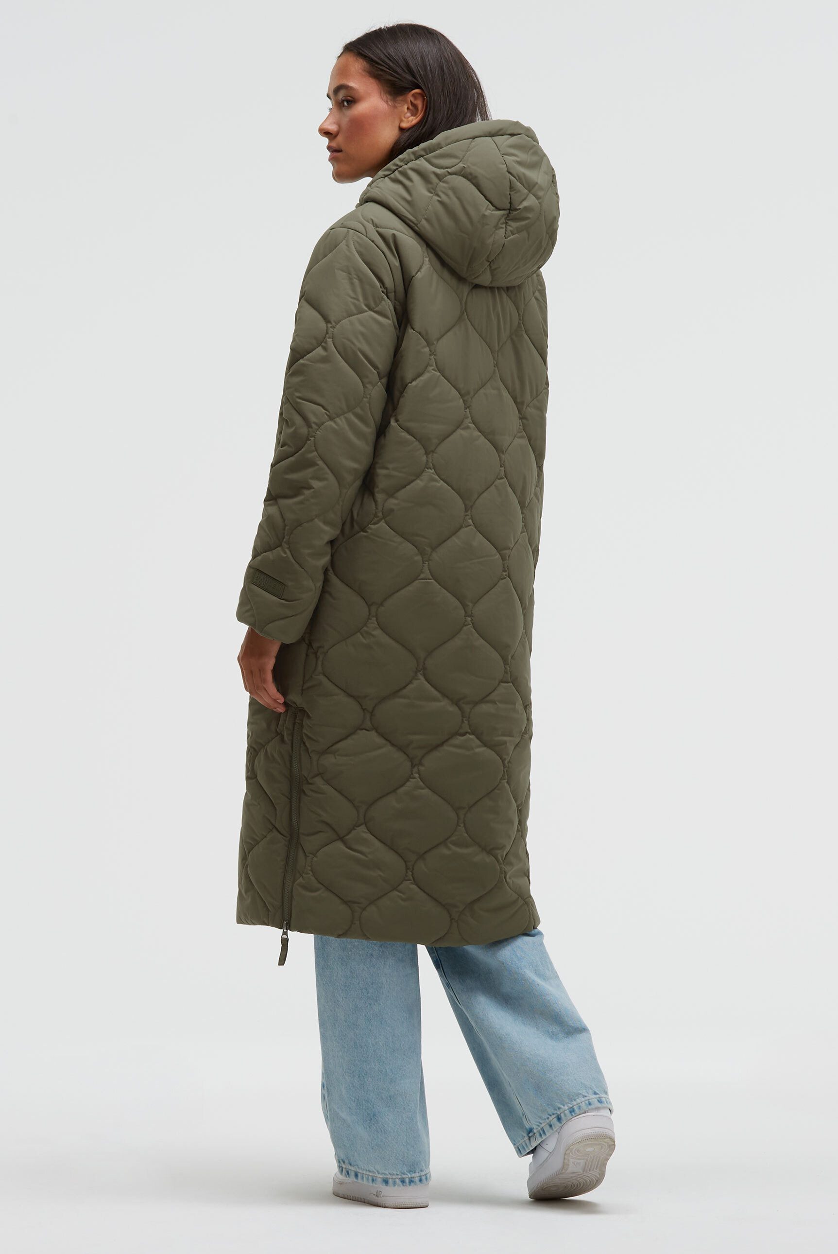 Harlem Soul Steppjacke mit seitlichen Reißverschlüssen am Saum – Bild 5 von 5