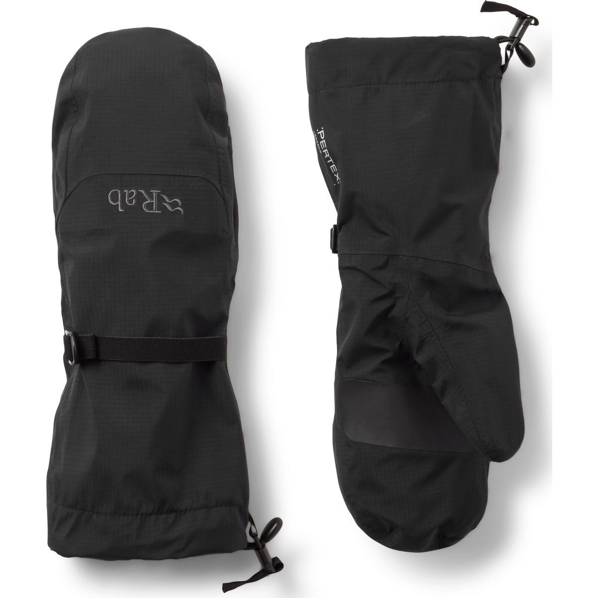 Rab Skihandschuhe Shield Mitts Ideal für Outdoor-Abenteuer: Robuste, wasserdichte Fäustlinge mit