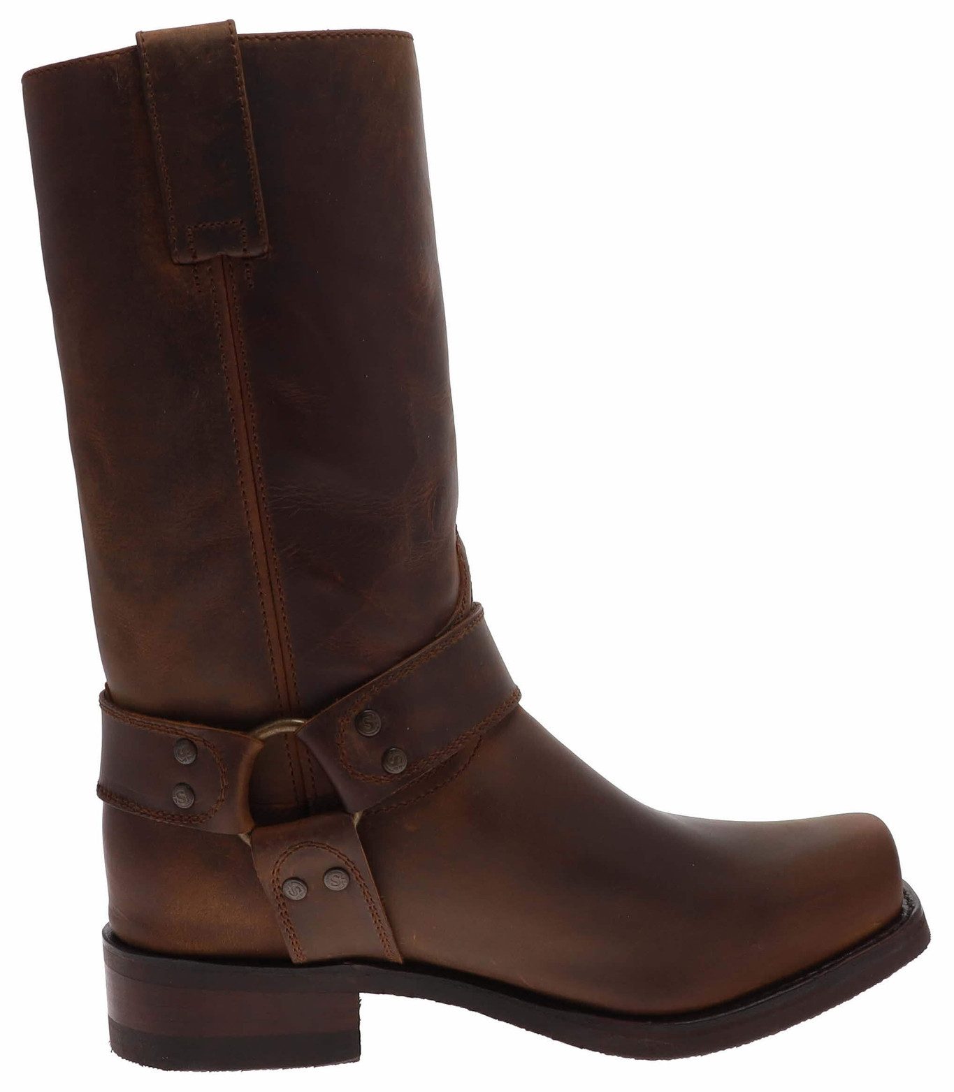 Sendra Boots BLUES 9809 Braun Bikerboots Rahmengenäht Unisex Bikerstiefel, Thinsulate Insulation