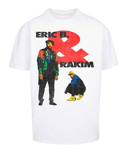 Mister Tee T-Shirt Mister Tee Ric B&Rakim T-Shirt Weiß Kurzarm-Shirts Baumw günstig online kaufen