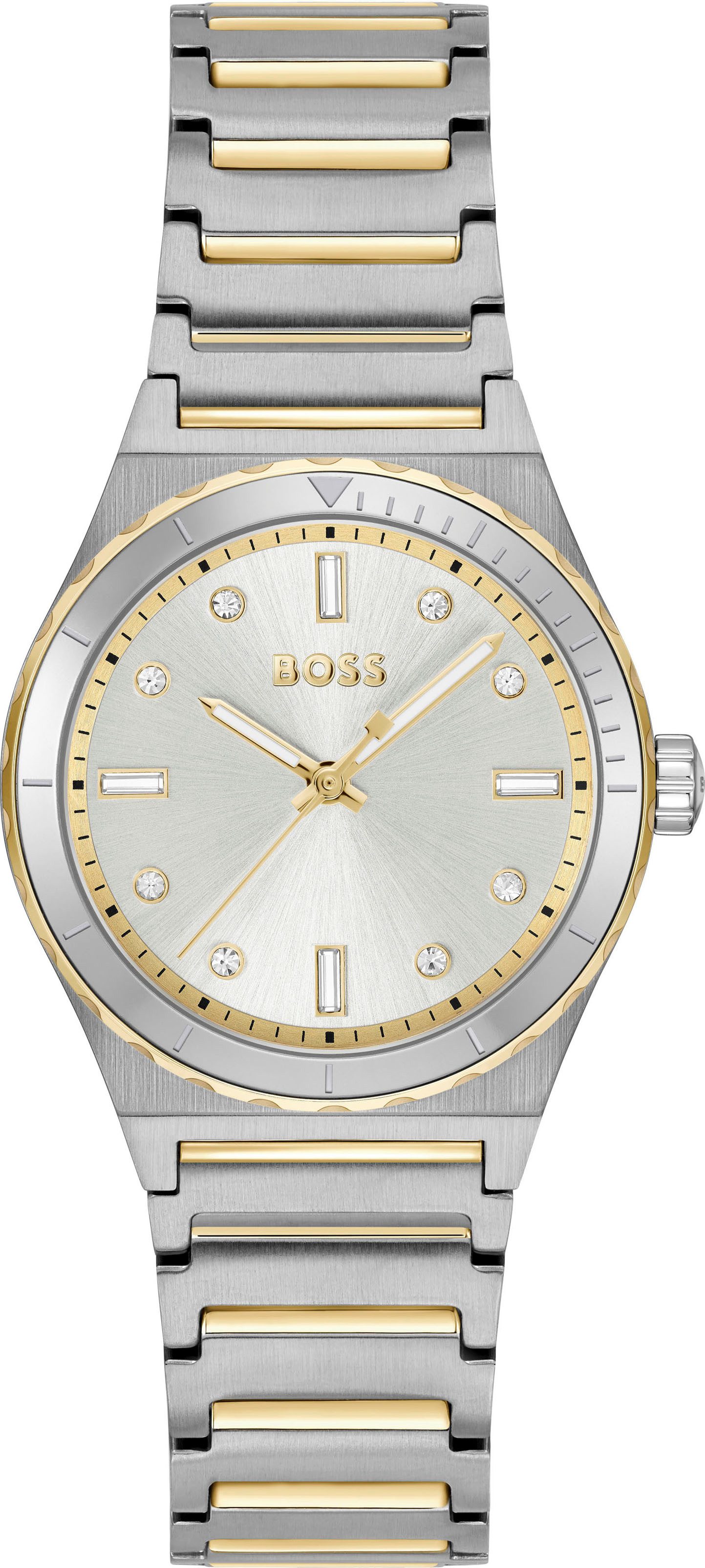 BOSS Quarzuhr CANDOR LADIES SPORT 1502790, Armbanduhr, Damenuhr, Edelstahla günstig online kaufen