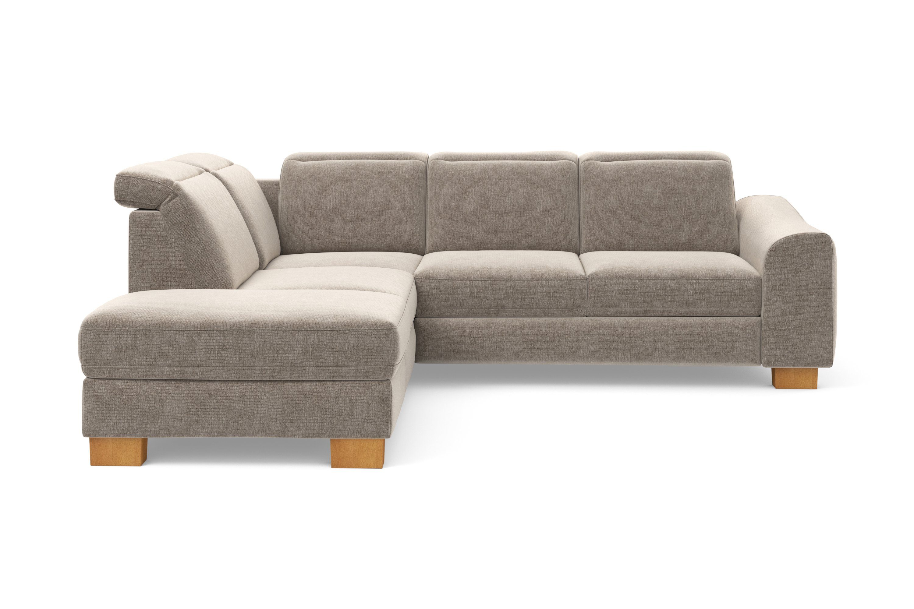 Home affaire Ecksofa Dundee L-Form, wahlweise günstig online kaufen