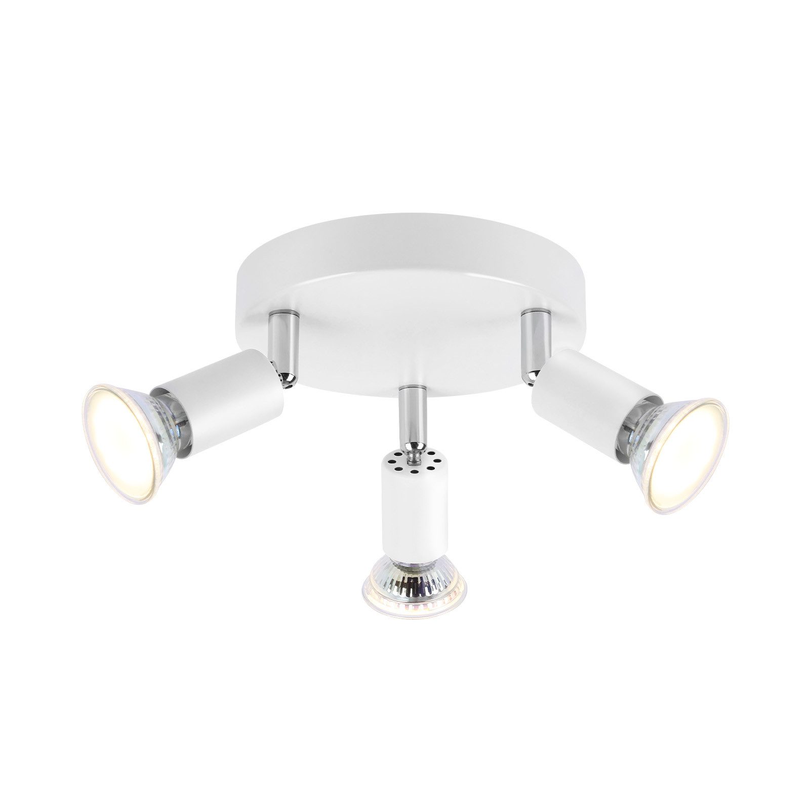 Nettlife Deckenstrahler Küchenlampe GU10 Rund Schlafzimmerlampe günstig online kaufen