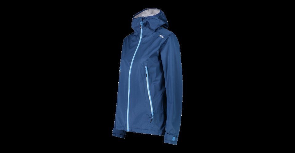 Outdoorjacke BLUE DUSTY WOMAN FIX HOOD JACKET CMP