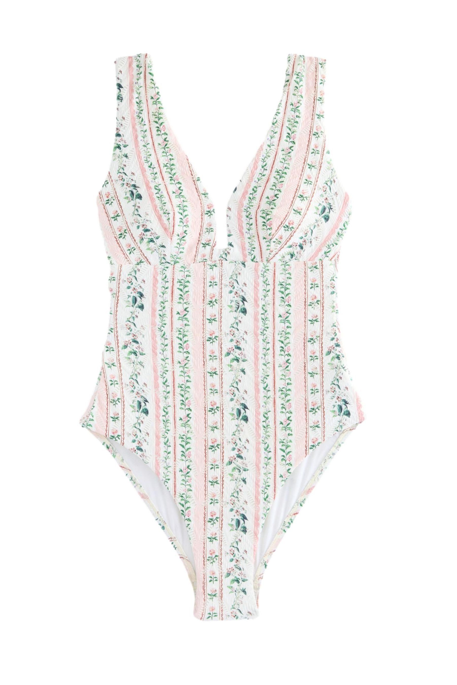 Next Badeanzug Bauchformender Badeanzug mit tiefem Ausschnitt (1-St) günstig online kaufen