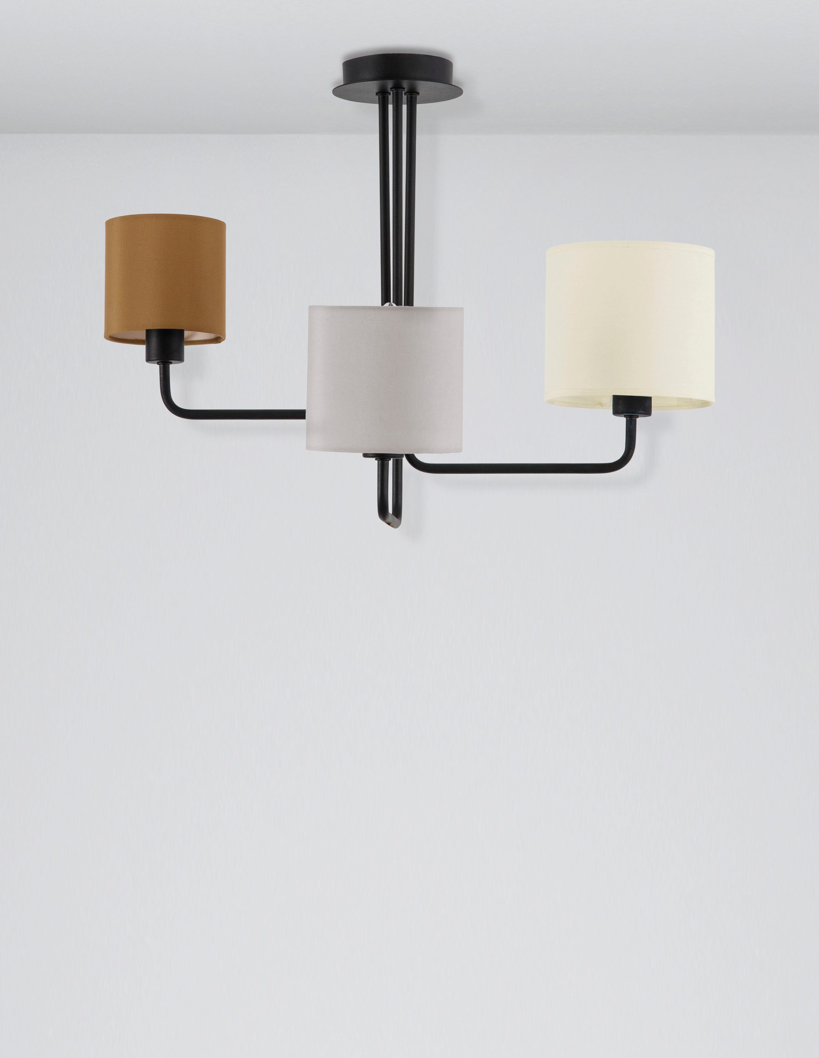 Nova Luce Deckenleuchte BITONTO, ohne Leuchtmittel, Ohne Beleuchtung