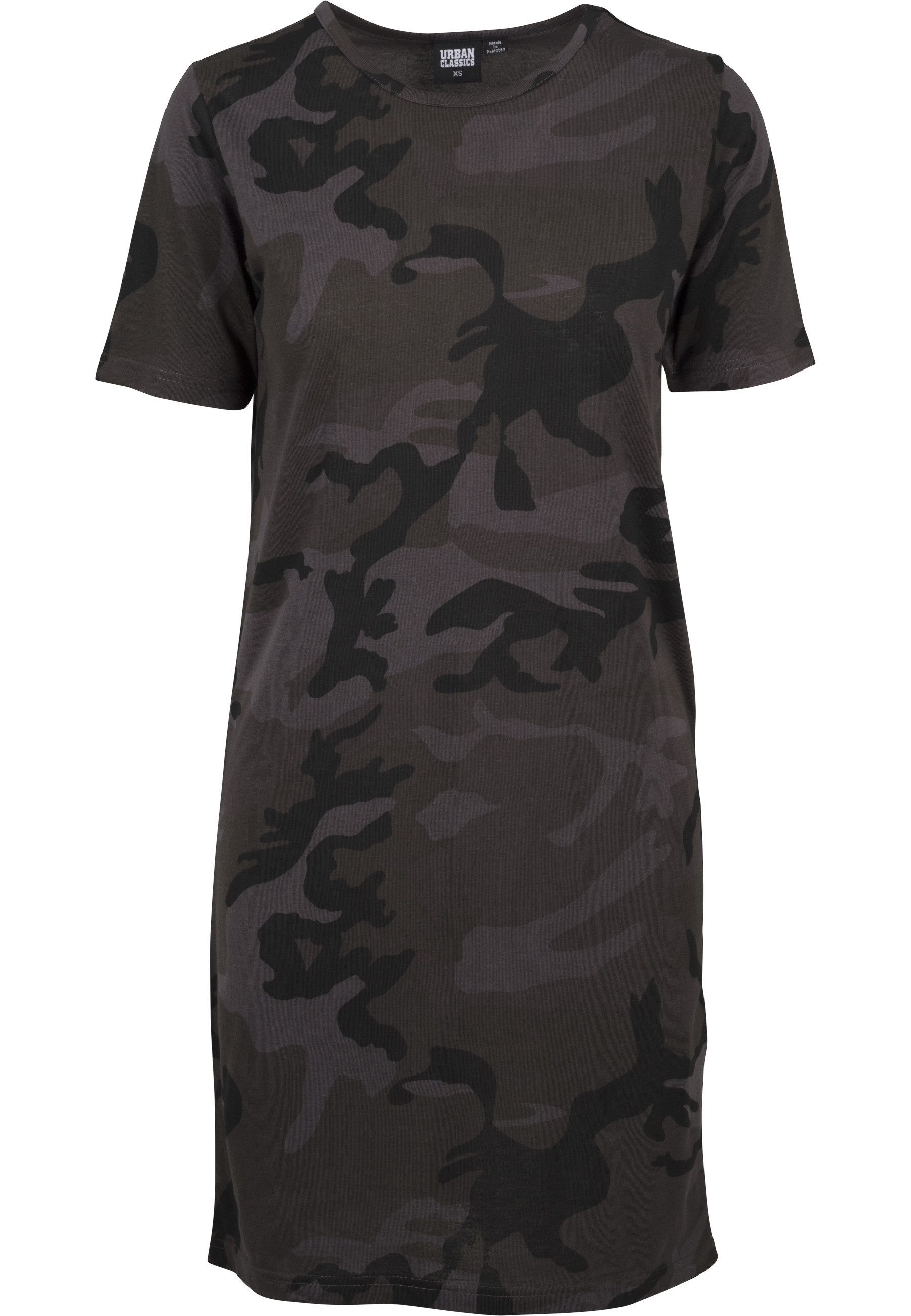 URBAN CLASSICS Shirtkleid Urban Classics Damen Ladies Camo Tee Dress (1-tlg)