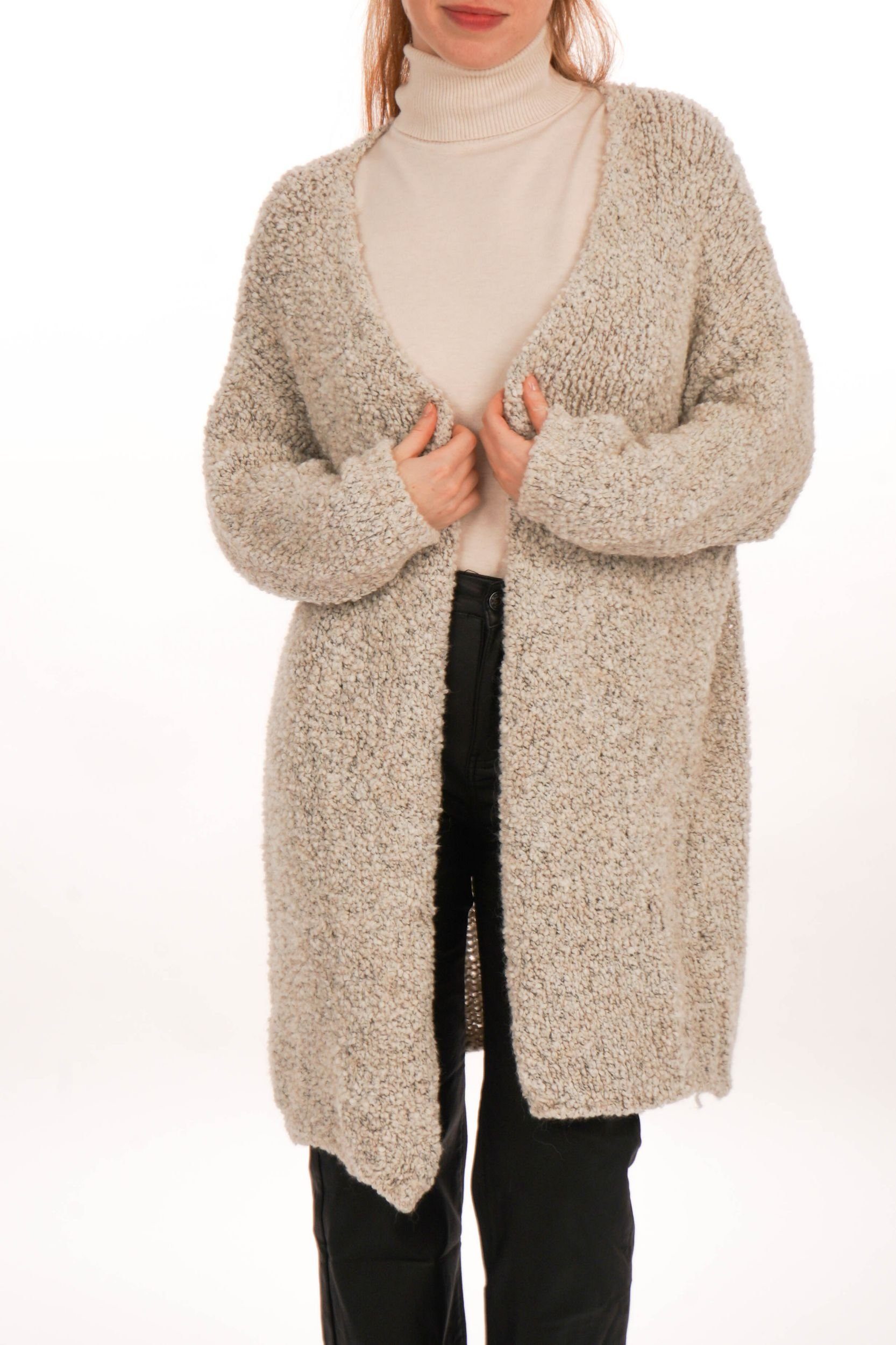 Strada Bouclé La Cardigan BEIGE