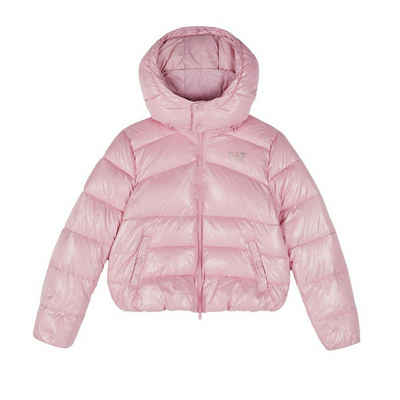 Emporio Armani Steppjacke EA7 Emporio Armani Kinder Steppjacke mit Logo rosa