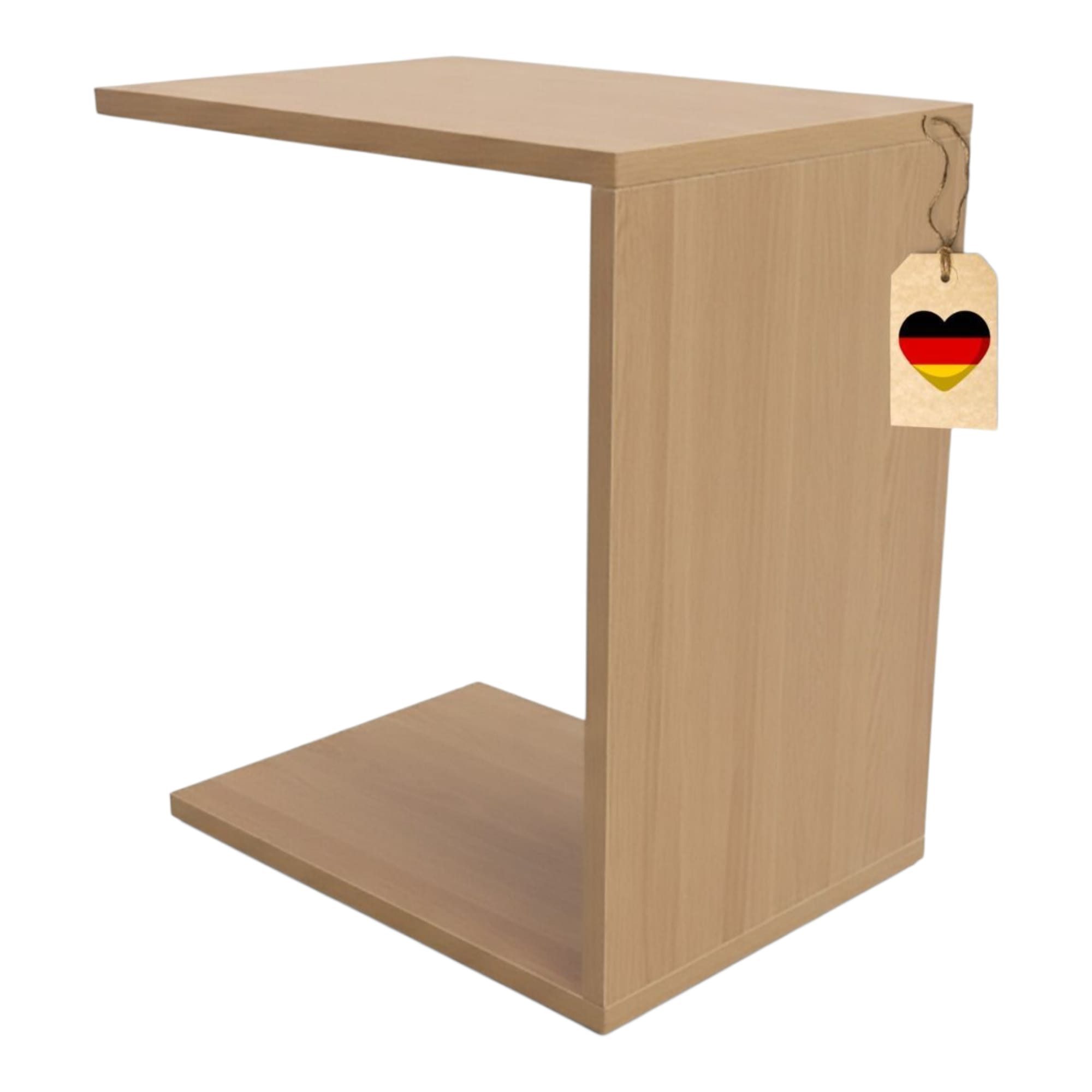 PEGSEN Beistelltisch Beistelltisch C-Form moderner Couchtisch klein für Sof günstig online kaufen