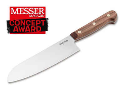 Böker Santokumesser Cottage-Craft Santoku Kochmesser C75 Klinge, nicht rostfrei