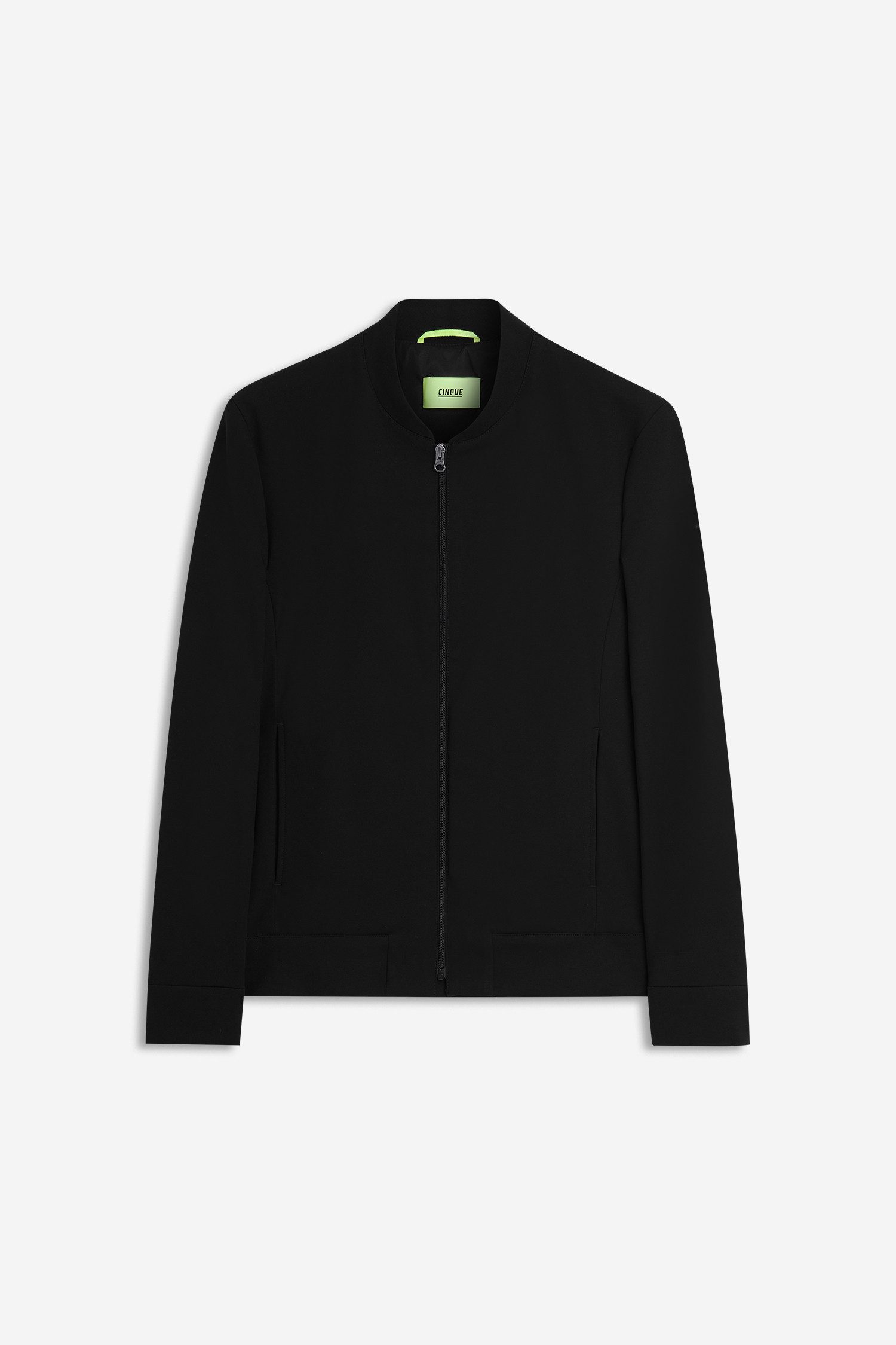 Cinque Sweatjacke CICROSS mit Stehkragen, Regular Fit, 2-Wege-Reißverschluss